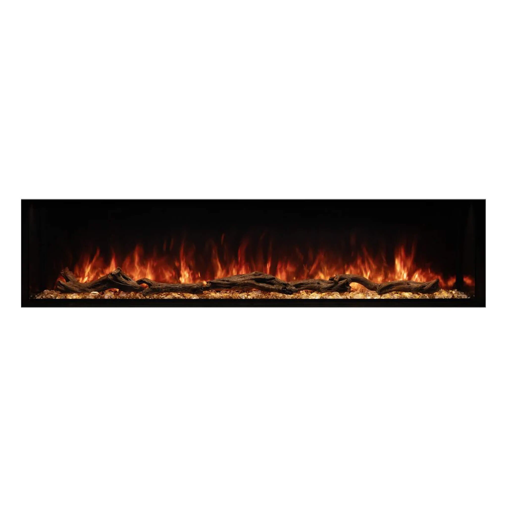 Modern Flames Landscape Pro Multi 56" Linear Multi-Sided Electric Fireplace With Hybrid Flame Technology [LPM-5616V2] (SAK67390) - Energize Trek