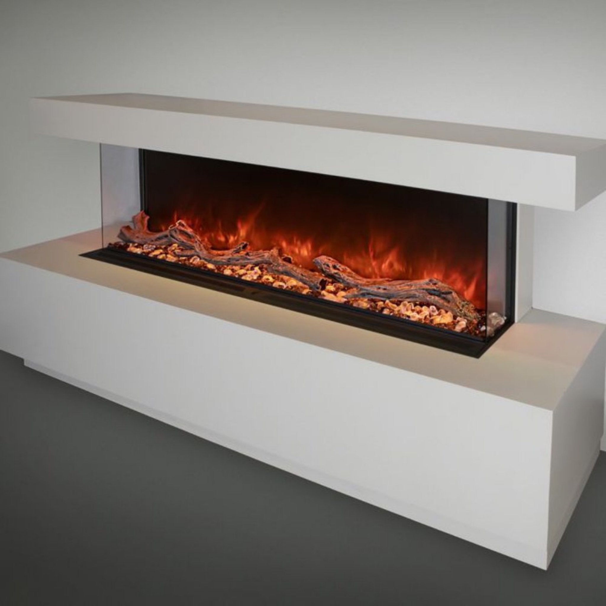 Modern Flames Landscape Pro Multi 68" Linear Multi-Sided Electric Fireplace [LPM-6816] (SAK15284) - Energize Trek