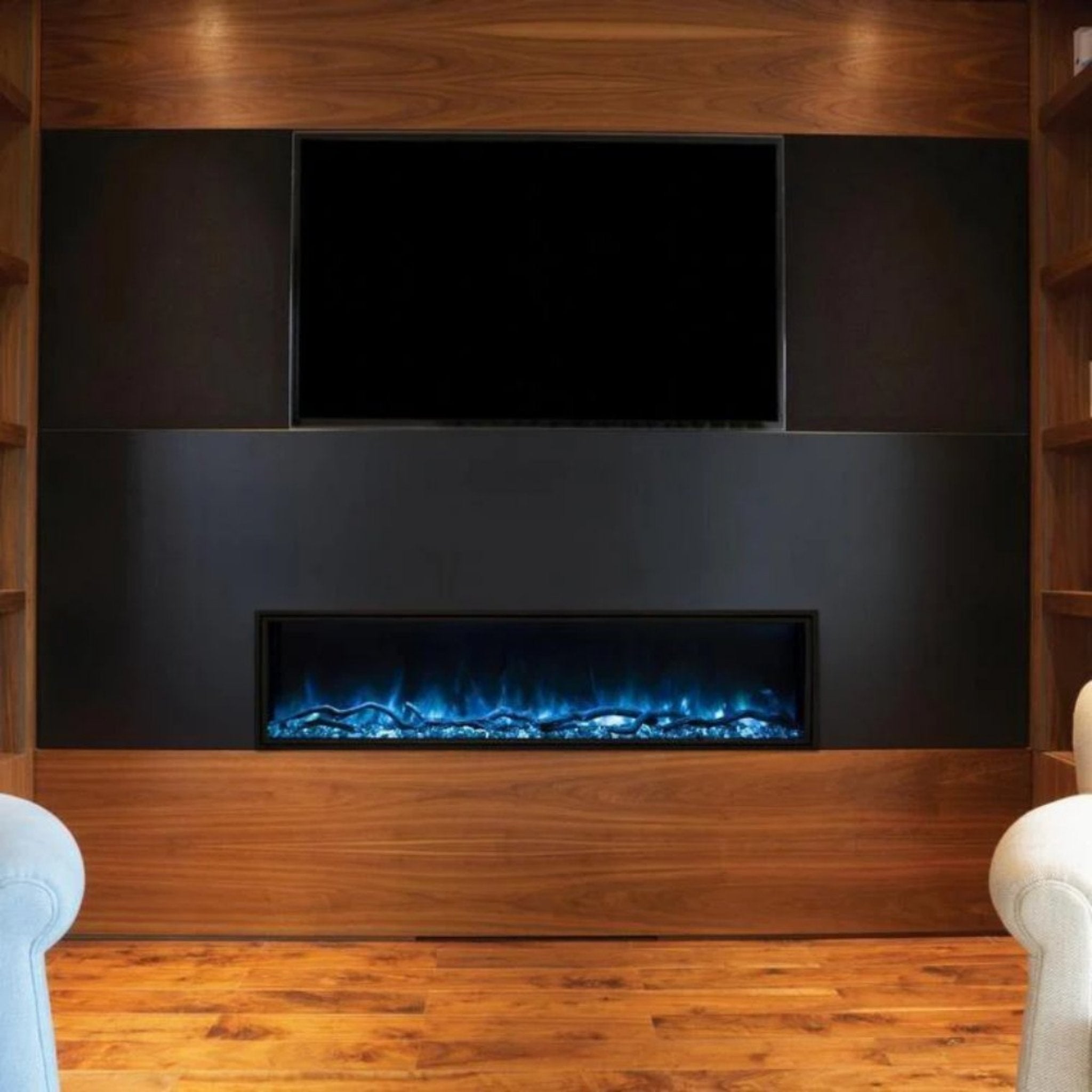 Modern Flames Landscape Pro Slim 44" Built-In Linear Electric Fireplace [LPS-4414V2] (SAK18695) - Energize Trek