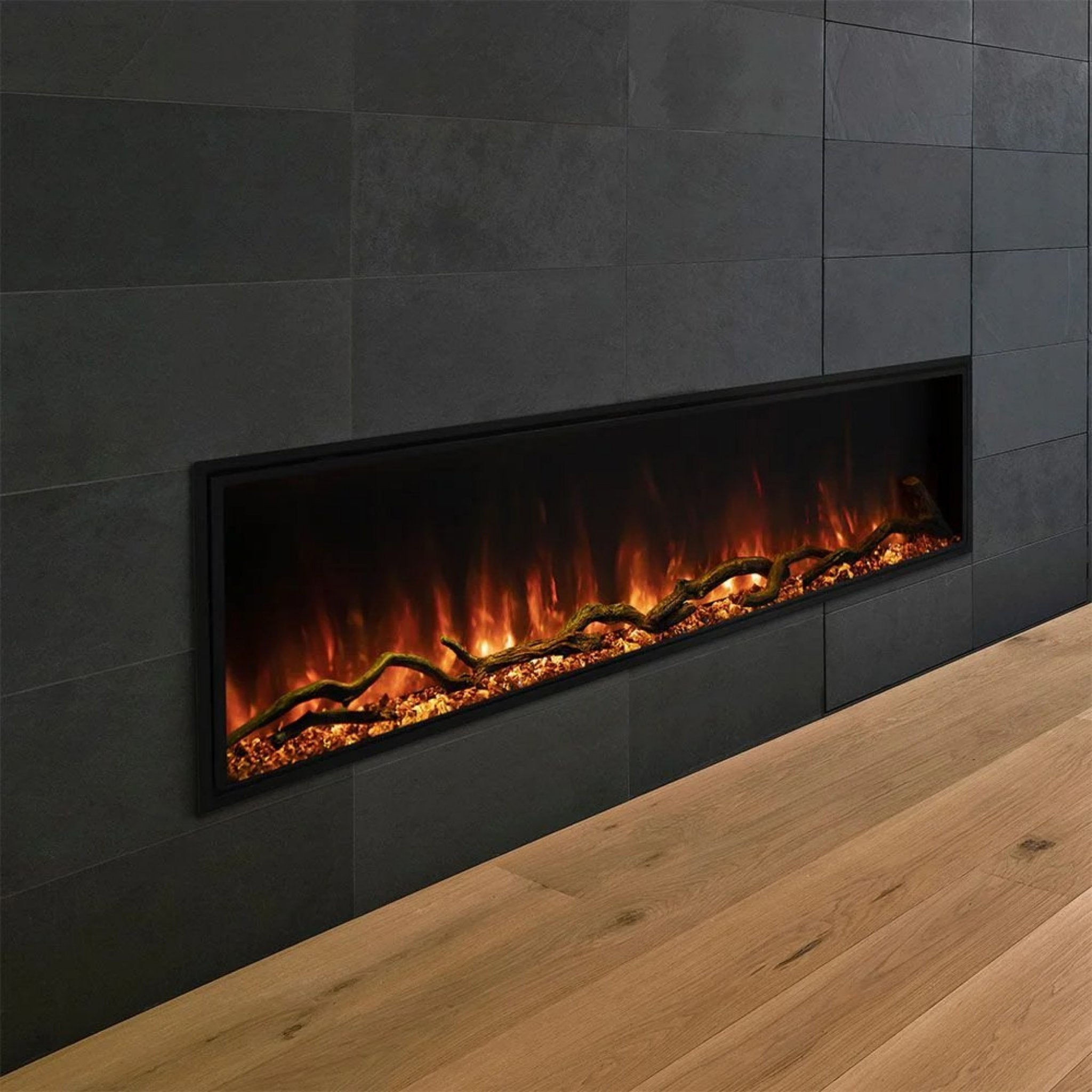 Modern Flames Landscape Pro Slim 68" Built-In Linear Electric Fireplace [LPS-6814] (SAK32129) - Energize Trek