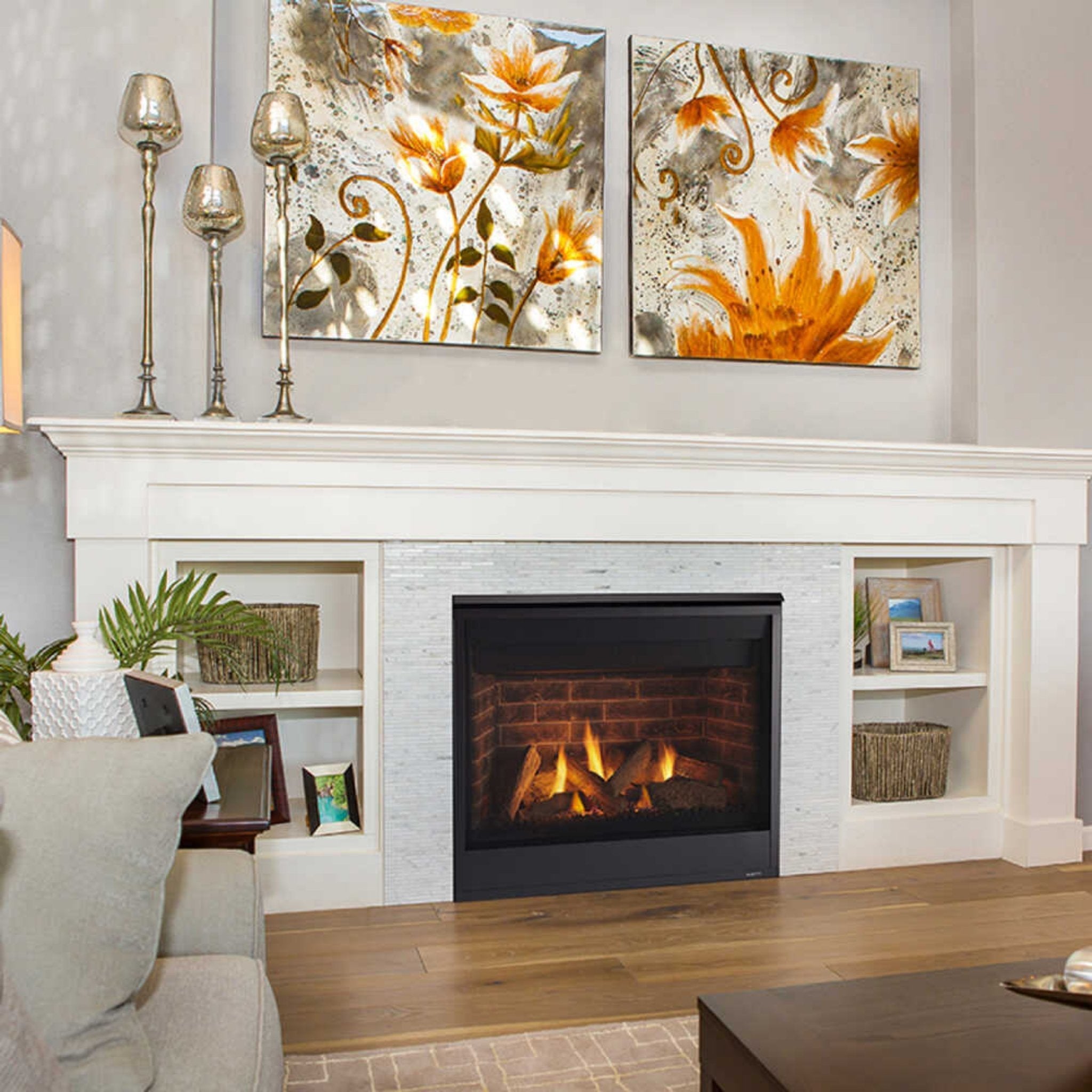 Majestic Quartz 32" Direct Vent Natural Gas Fireplace [QUARTZ32IFTN] (SAK75142) - Energize Trek