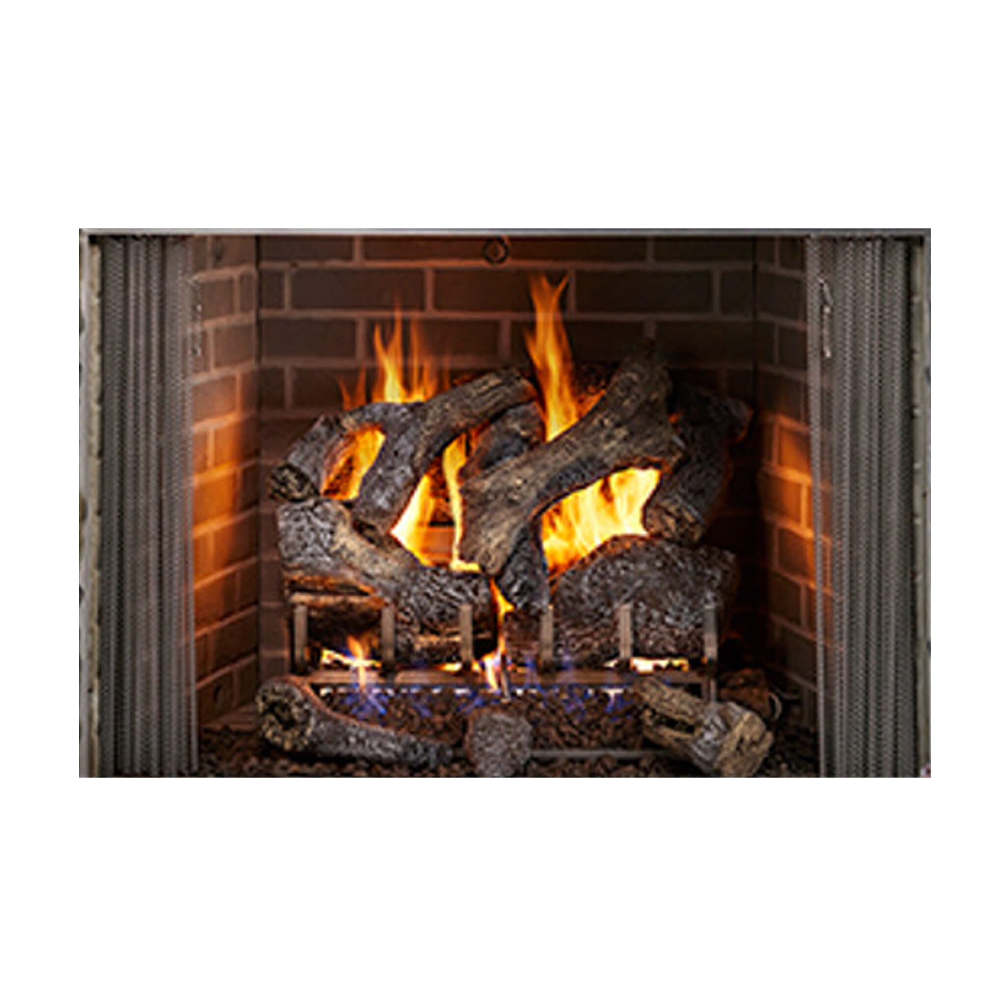 Majestic Castlewood 42" Outdoor Wood Burning Fireplace [ODCASTLEWD-42-B] (SAK32468) - Energize Trek