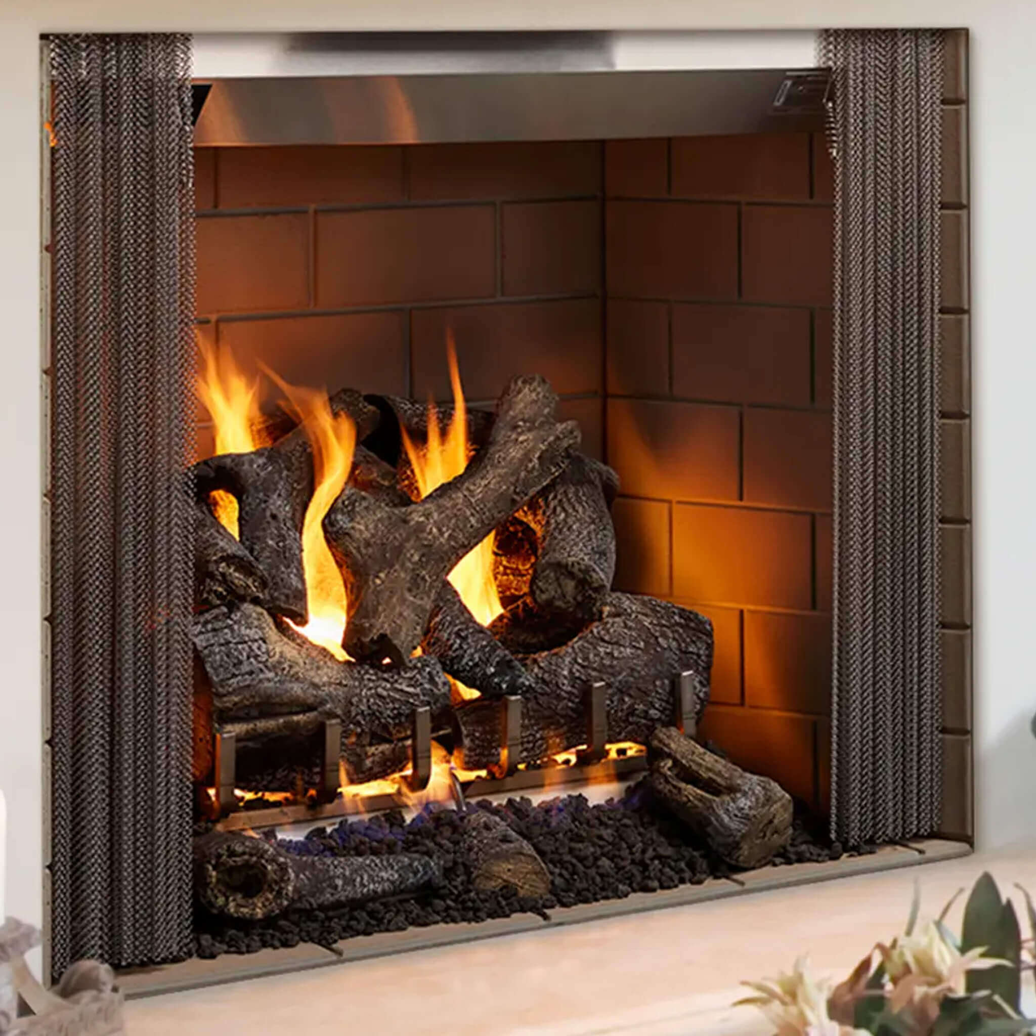 Majestic Castlewood 42" Outdoor Wood Burning Fireplace [ODCASTLEWD-42-B] (SAK32468) - Energize Trek
