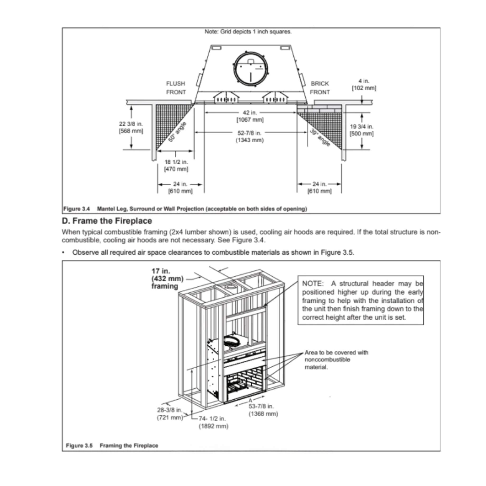 Majestic Castlewood 42" Outdoor Wood Burning Fireplace [ODCASTLEWD-42-B] (SAK32468) - Energize Trek