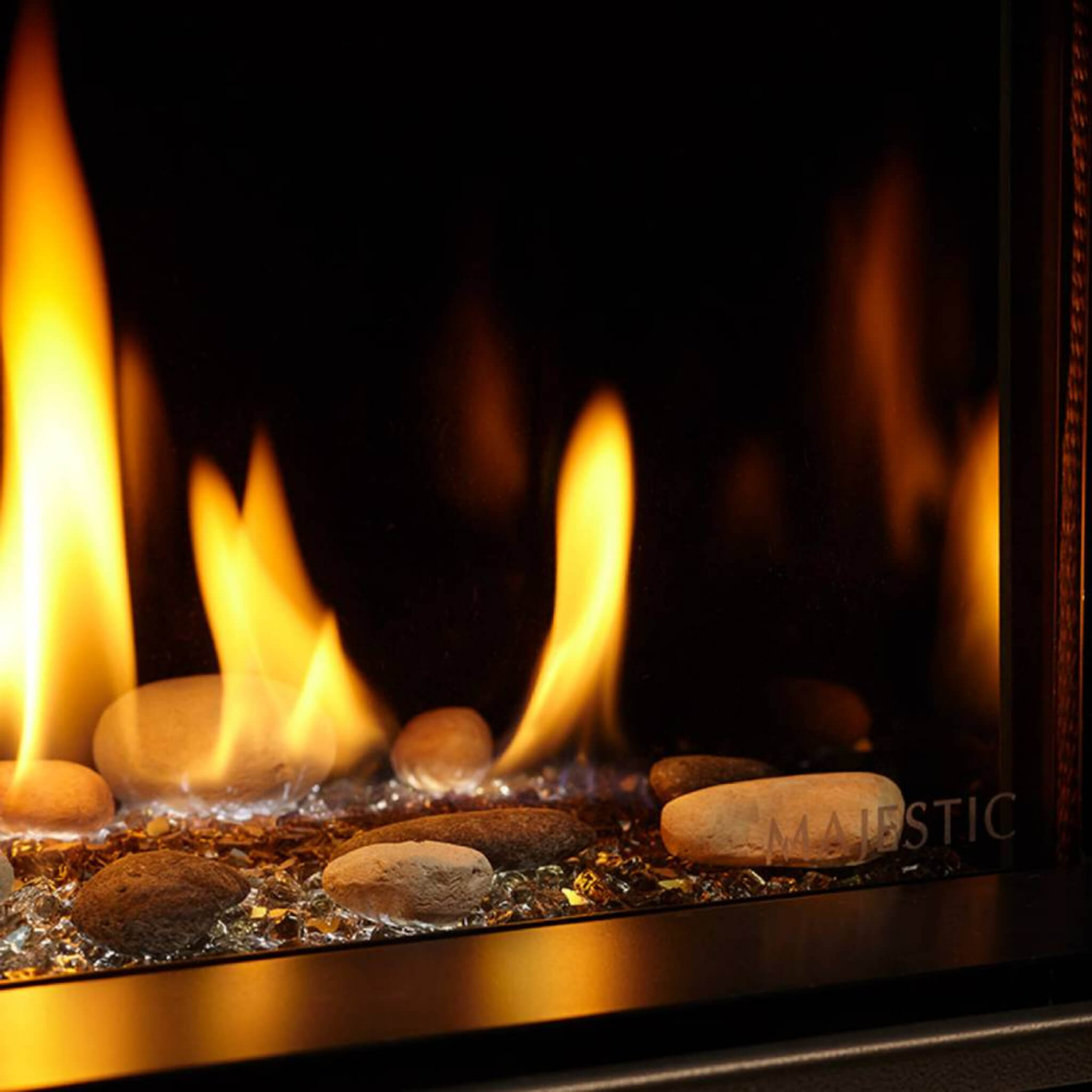 Majestic Echelon II 60" Linear Direct Vent Fireplace [ECHEL60IN-C] (SAK57214) - Energize Trek