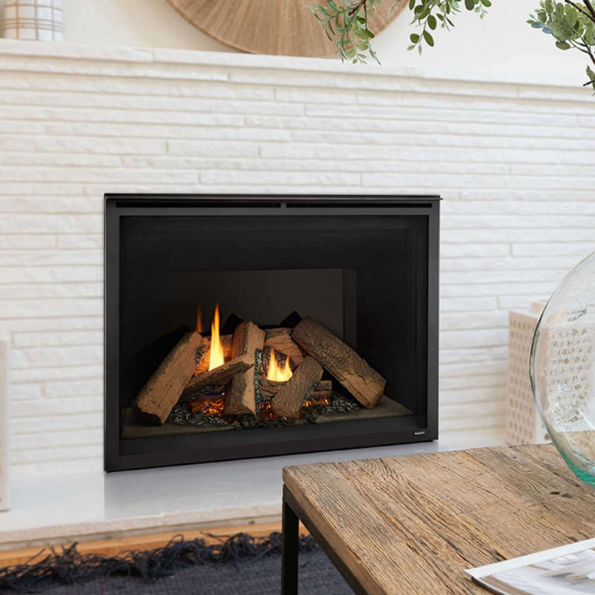 Majestic Meridian 36" Direct Vent Fireplace [MER36N/L] (SAK36135) - Energize Trek