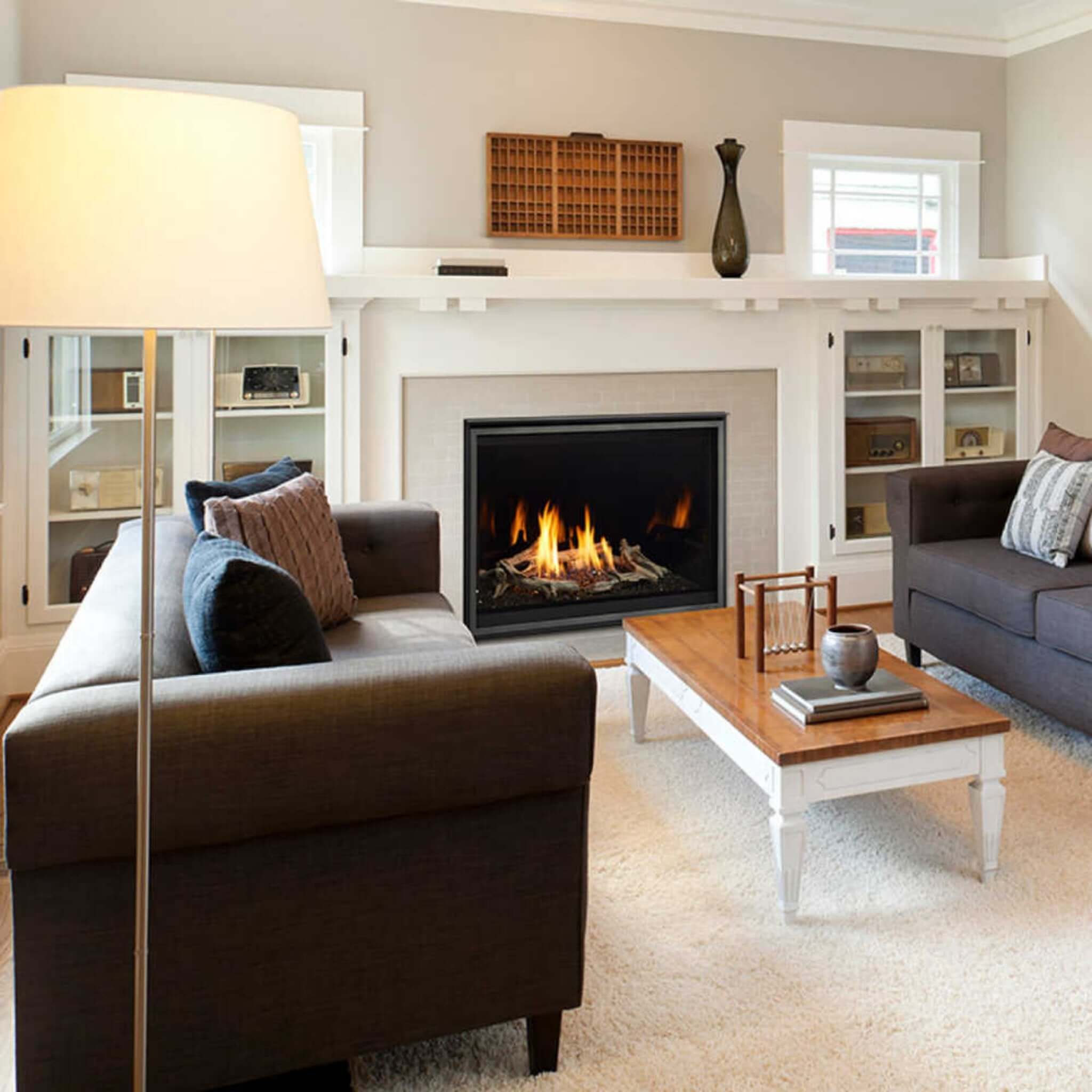 Majestic Meridian 36" Direct Vent Fireplace [MER36N/L] (SAK36135) - Energize Trek