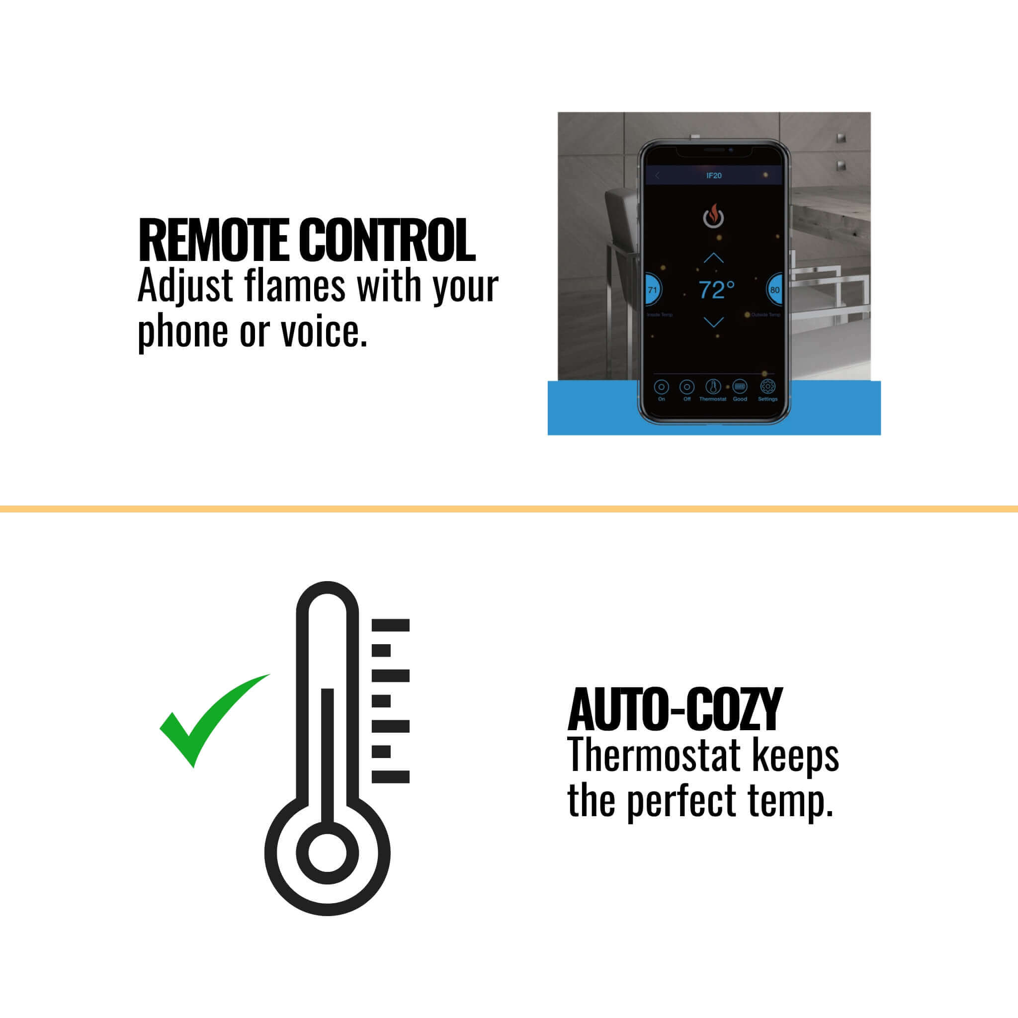 Majestic Meridian 42" Natural Gas Fireplace [MER42N] (SAK43895) - Energize Trek