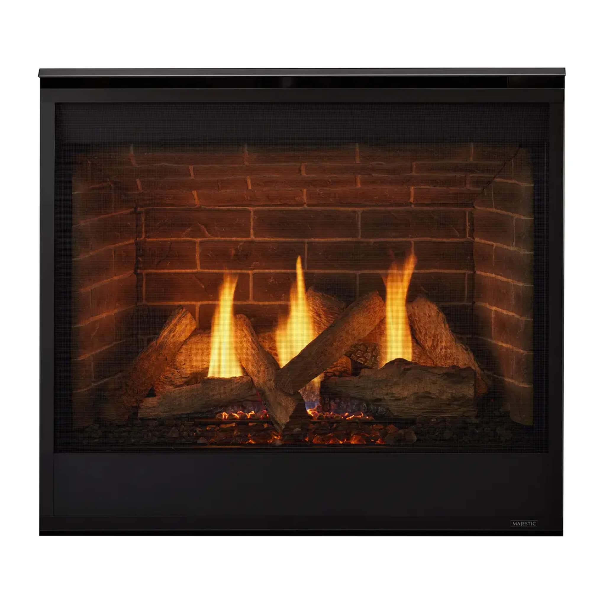 Majestic Quartz 36" Platinum Direct Vent Fireplace [QUARTZPLA36IN/IL] (SAK03613) - Energize Trek