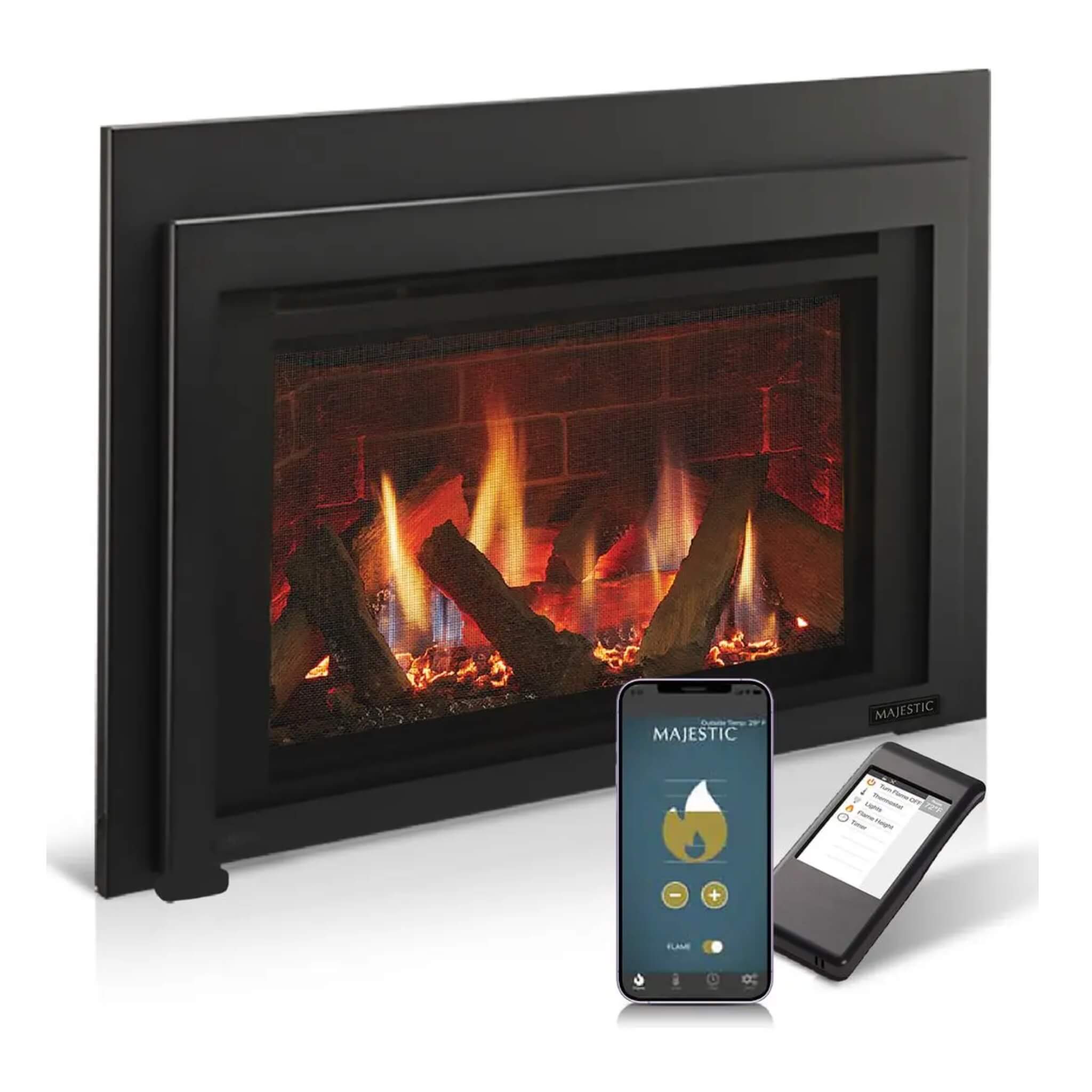 Majestic Ruby 30" Direct Vent Natural Gas Insert With Intellifire Touch Ignition [RUBY30IN] (SAK52891) - Energize Trek