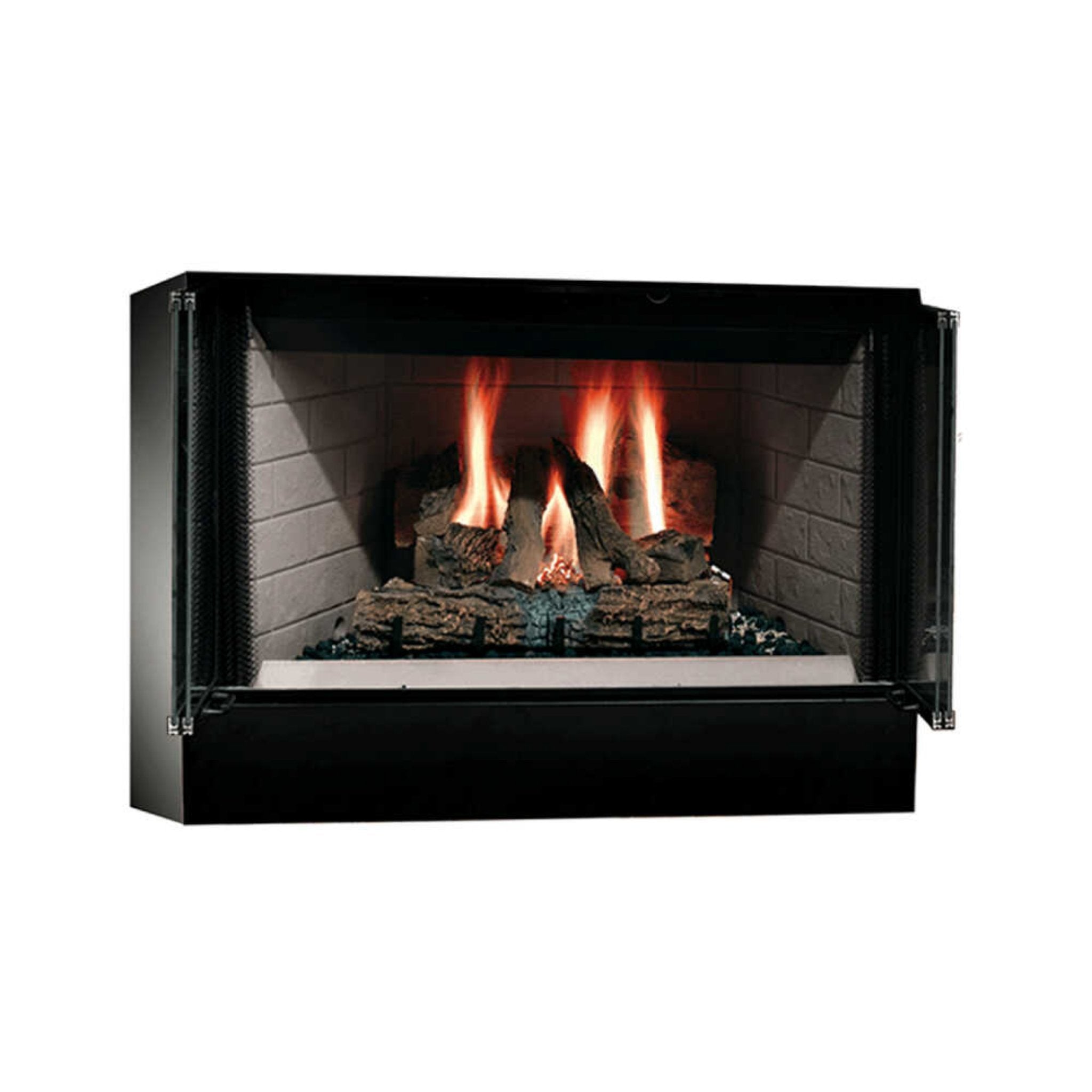 Majestic Sovereign 36" Black Wood Burning Fireplace [SA36R/C] (SAK61347) - Energize Trek