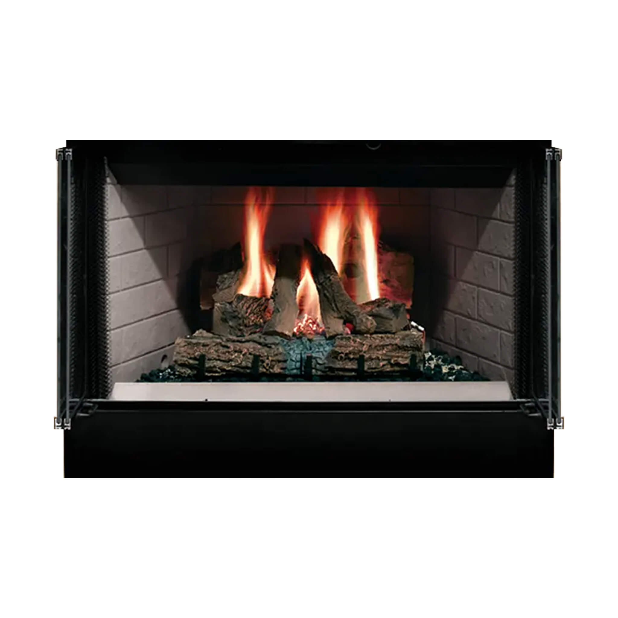 Majestic Sovereign 36" Black Wood Burning Fireplace [SA36R/C] (SAK61347) - Energize Trek