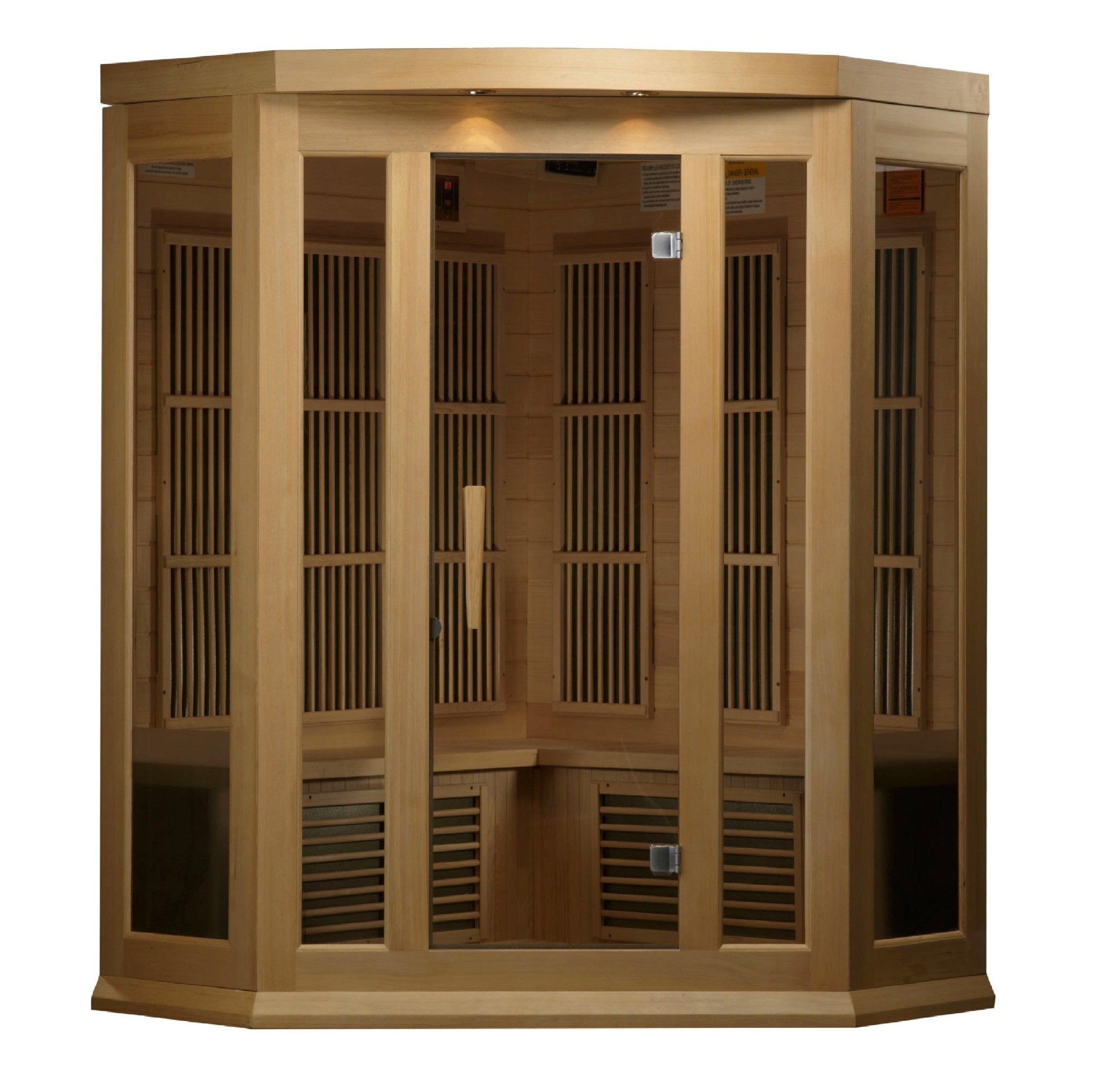 Maxxus Ultra Low EMF (Under 2MG) FAR Infrared Sauna – Canadian Hemlock - Energize Trek