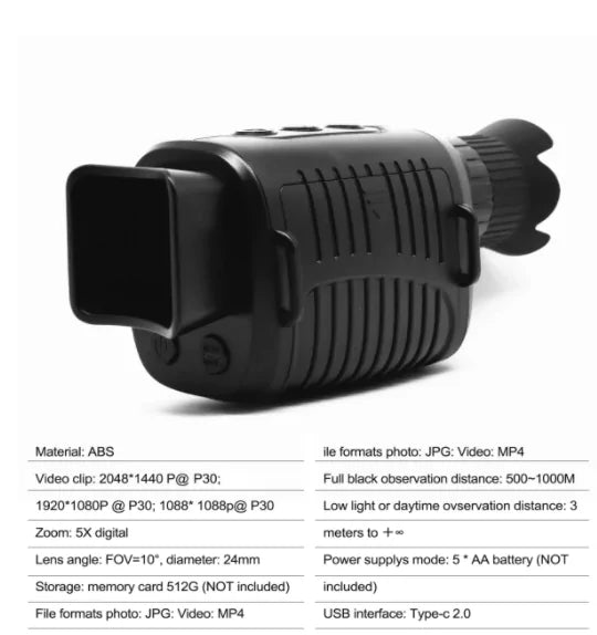 Binocular Night Vision Device - Energize Trek