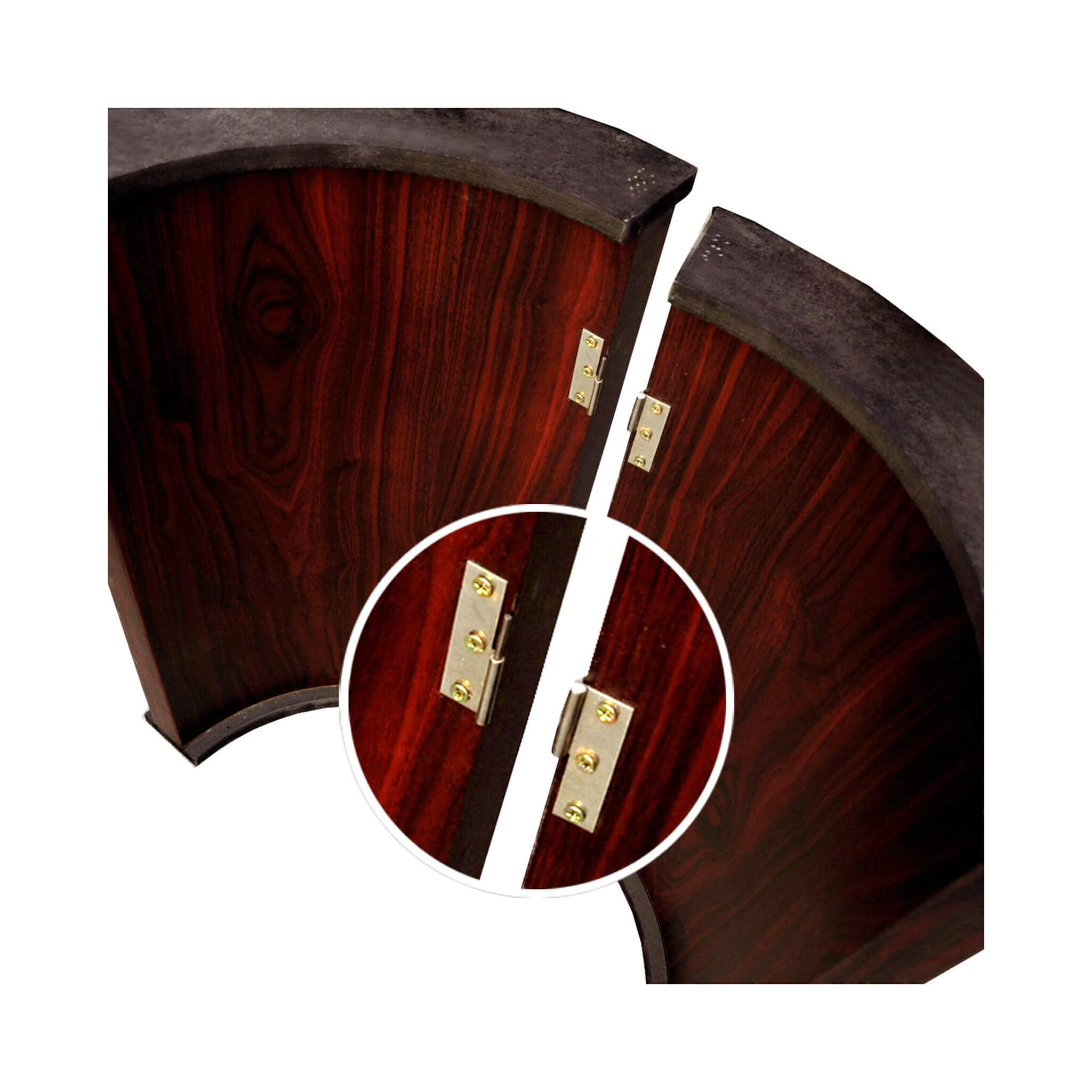 Modern 96" Wooden Poker Table With U Shape Legs, Drop Box And Chips Tray (SAK83109) - Energize Trek