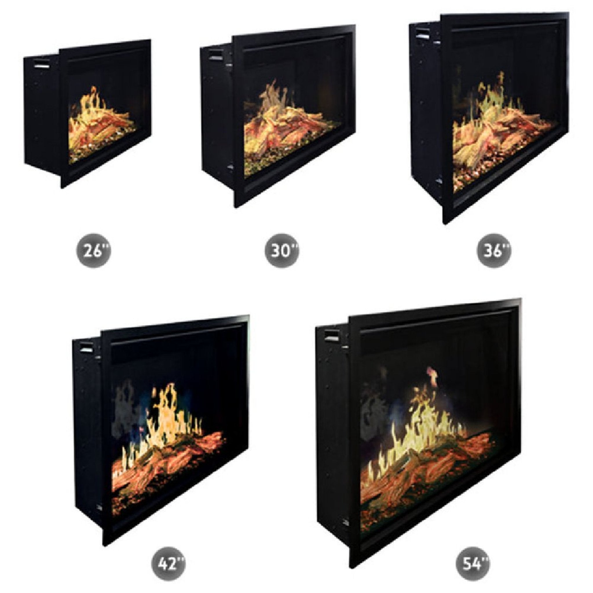 Modern Flames Orion Traditional 54" Heliovision Electric Fireplace [OR54-TRAD] (SAK74620) - Energize Trek