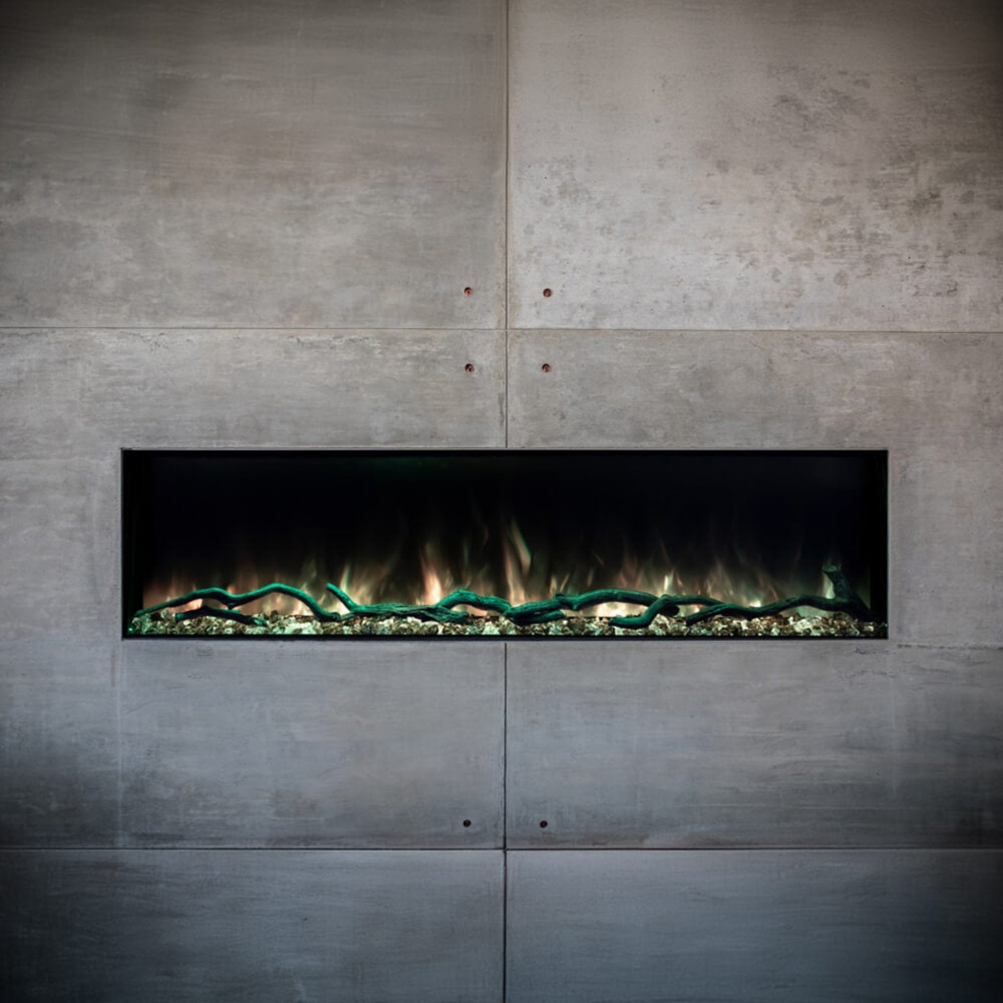 Modern Flames Landscape Pro Slim 56" Built-In Linear Electric Fireplace [LPS-5614V2] (SAK54711) - Energize Trek