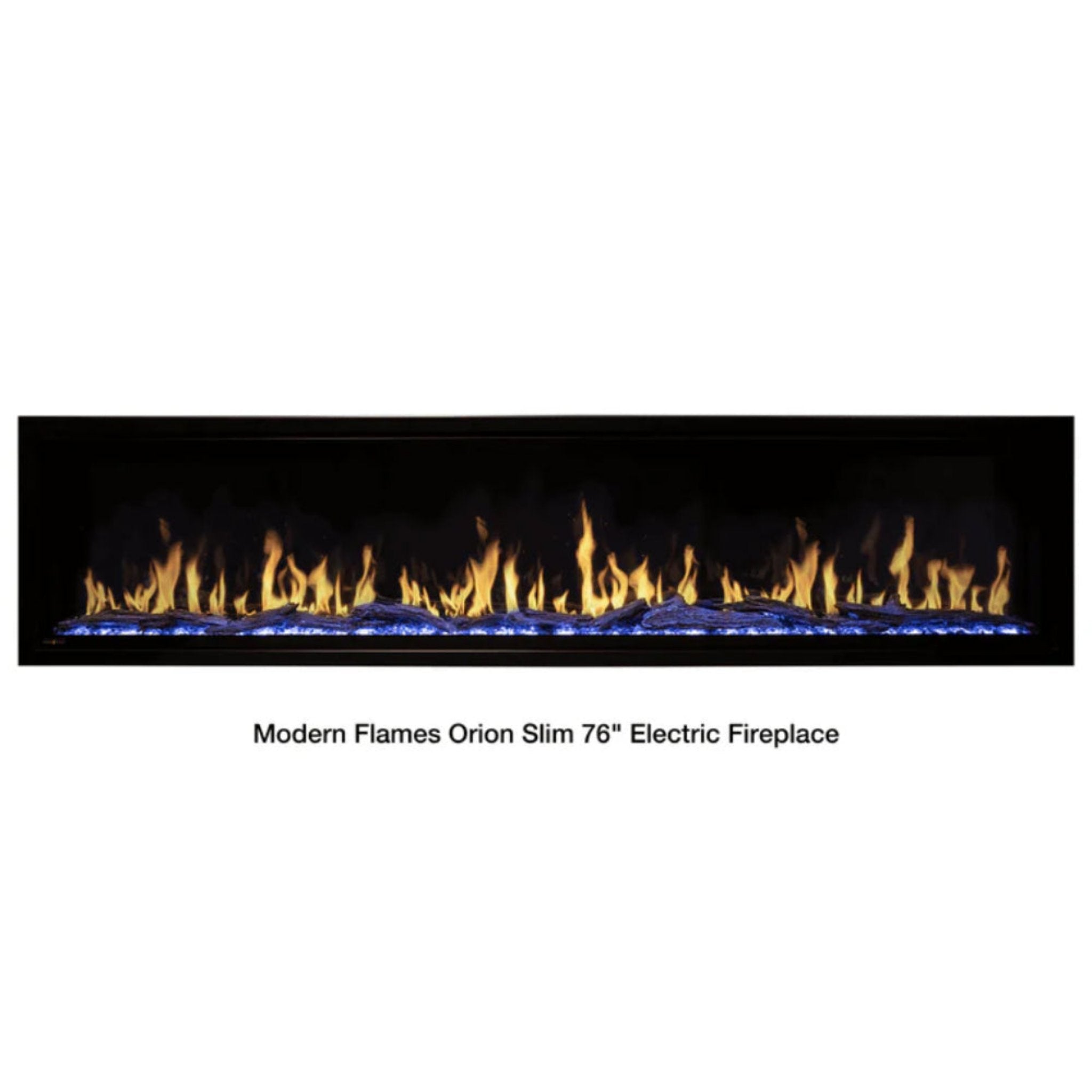 Modern Flames Orion Slim 76" Heliovision Single-Sided Electric Fireplace [OR76-SLIM] (SAK41935) - Energize Trek