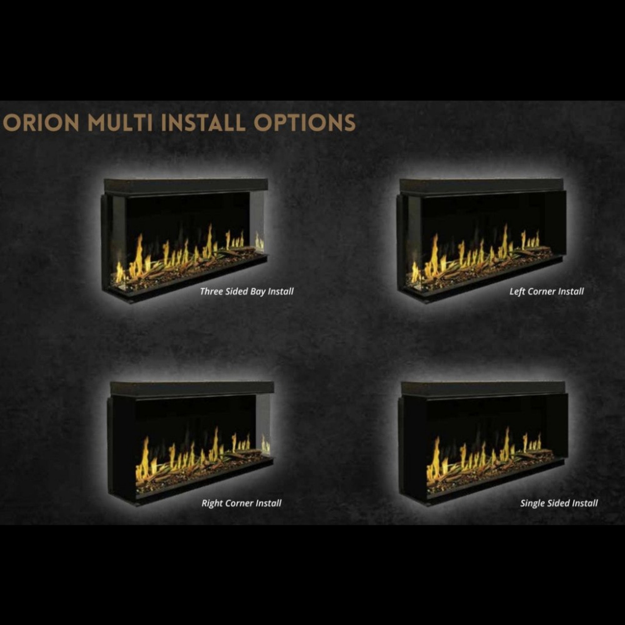 Modern Flames Orion Multi 76" Heliovision Built-In Electric Fireplace [OR76-MULTI] (SAK93726) - Energize Trek