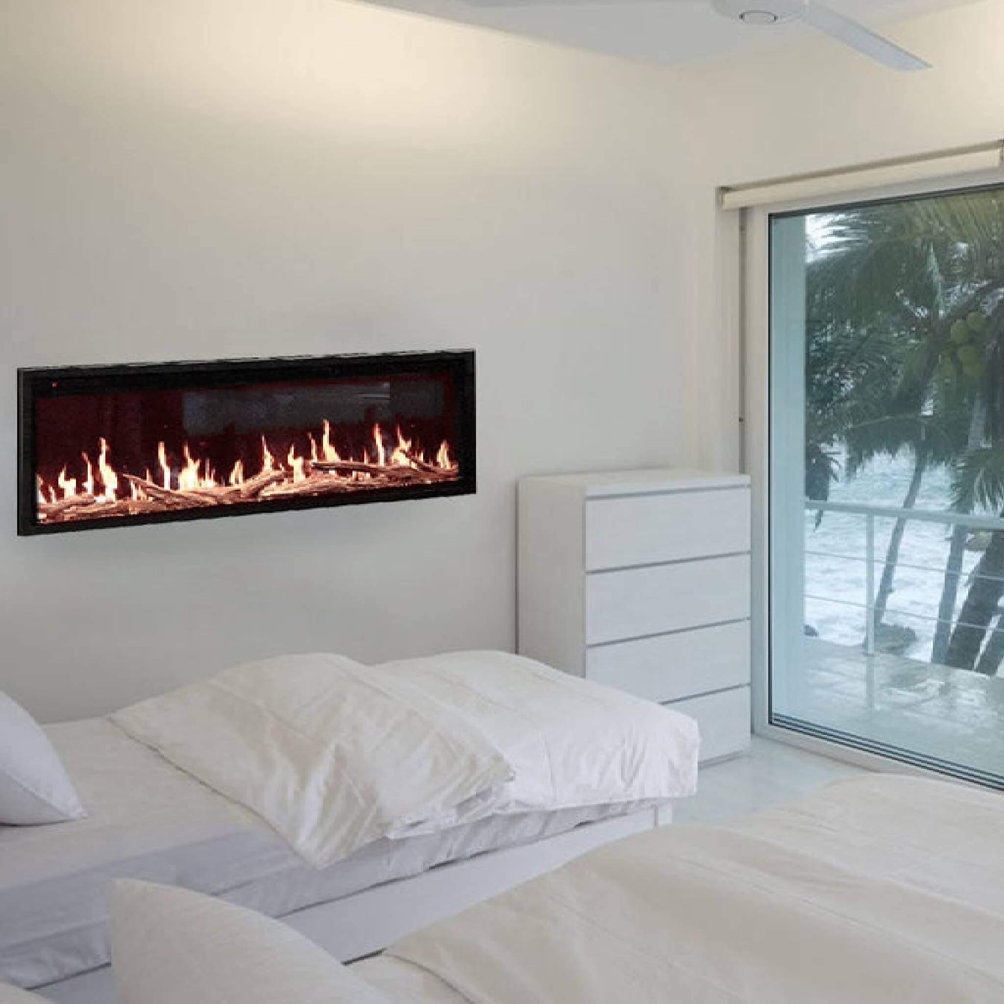 Modern Flames Orion Slim 52" Heliovision Wall Mount Electric Fireplace [OR52-SLIM] (SAK38517) - Energize Trek