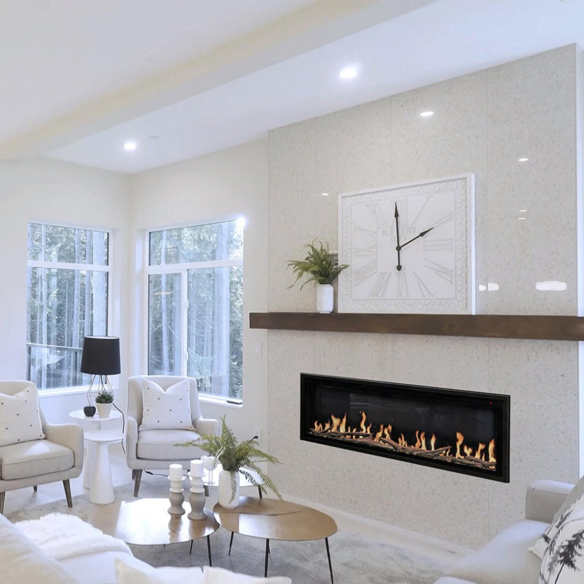 Modern Flames Orion Slim 52" Heliovision Wall Mount Electric Fireplace [OR52-SLIM] (SAK38517) - Energize Trek