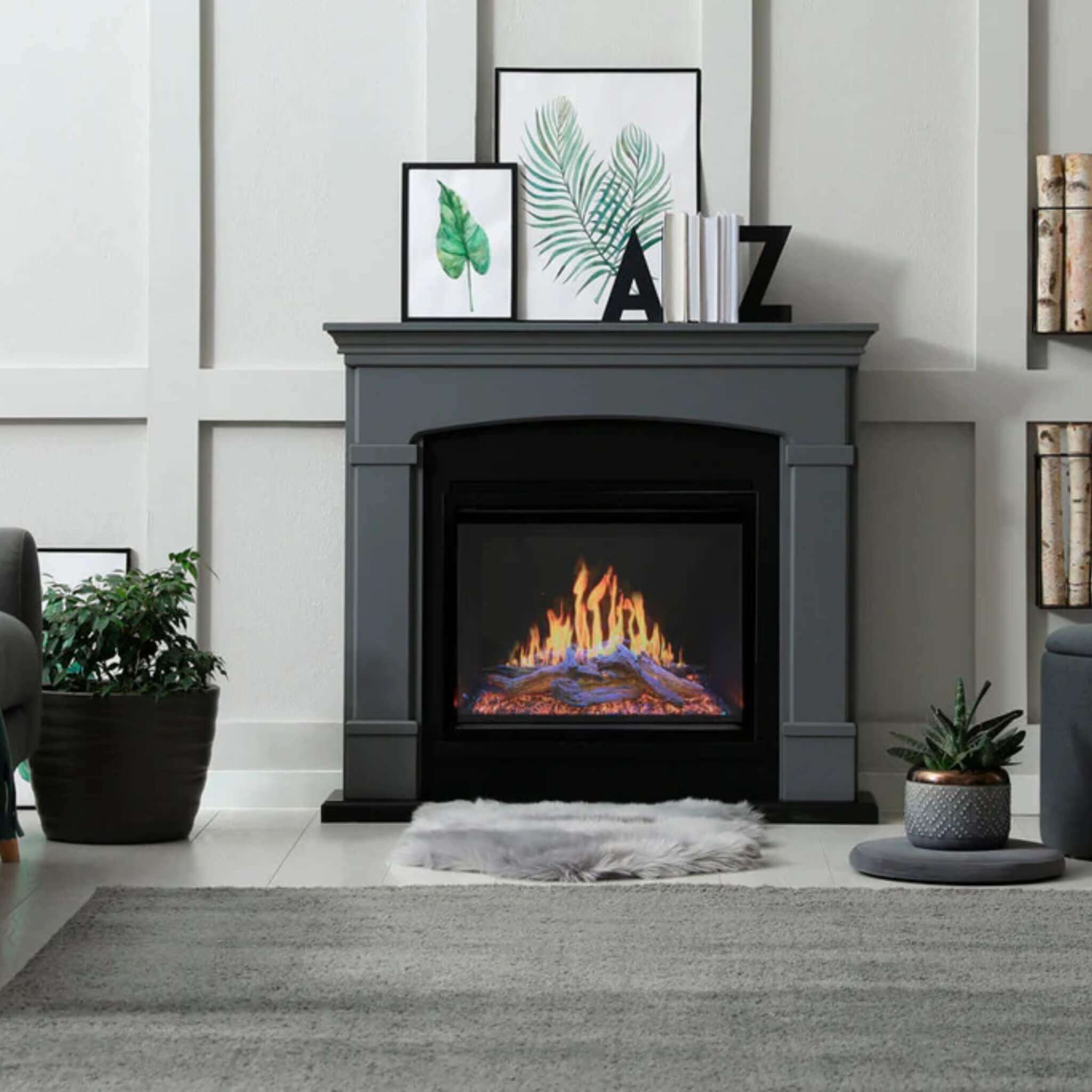 Modern Flames Orion Traditional 30" Heliovision Electric Fireplace [OR30-TRAD] (SAK53719) - Energize Trek