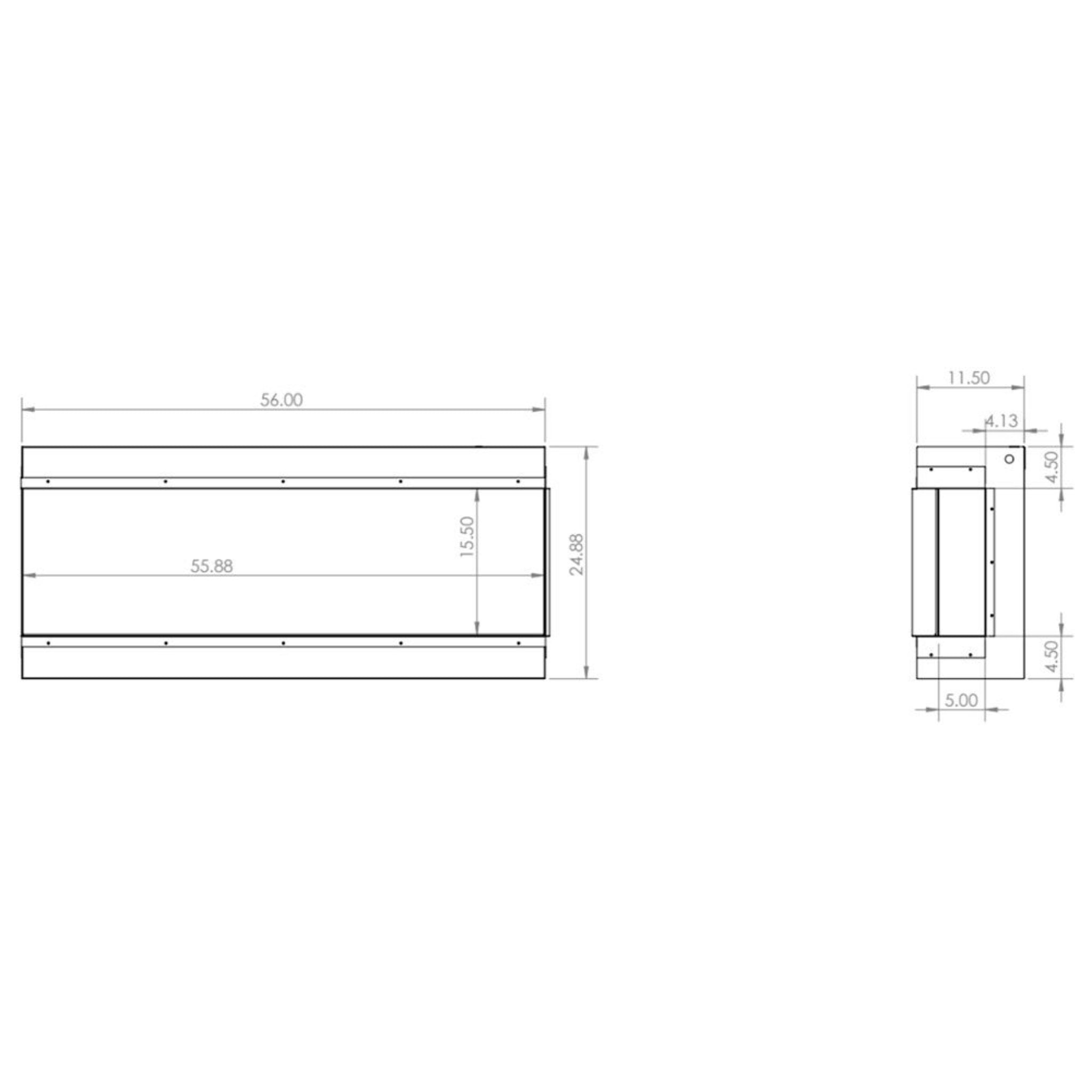 Modern Flames Redstone 30" Built-In Traditional Electric Fireplace [RS-3021] (SAK84729) - Energize Trek