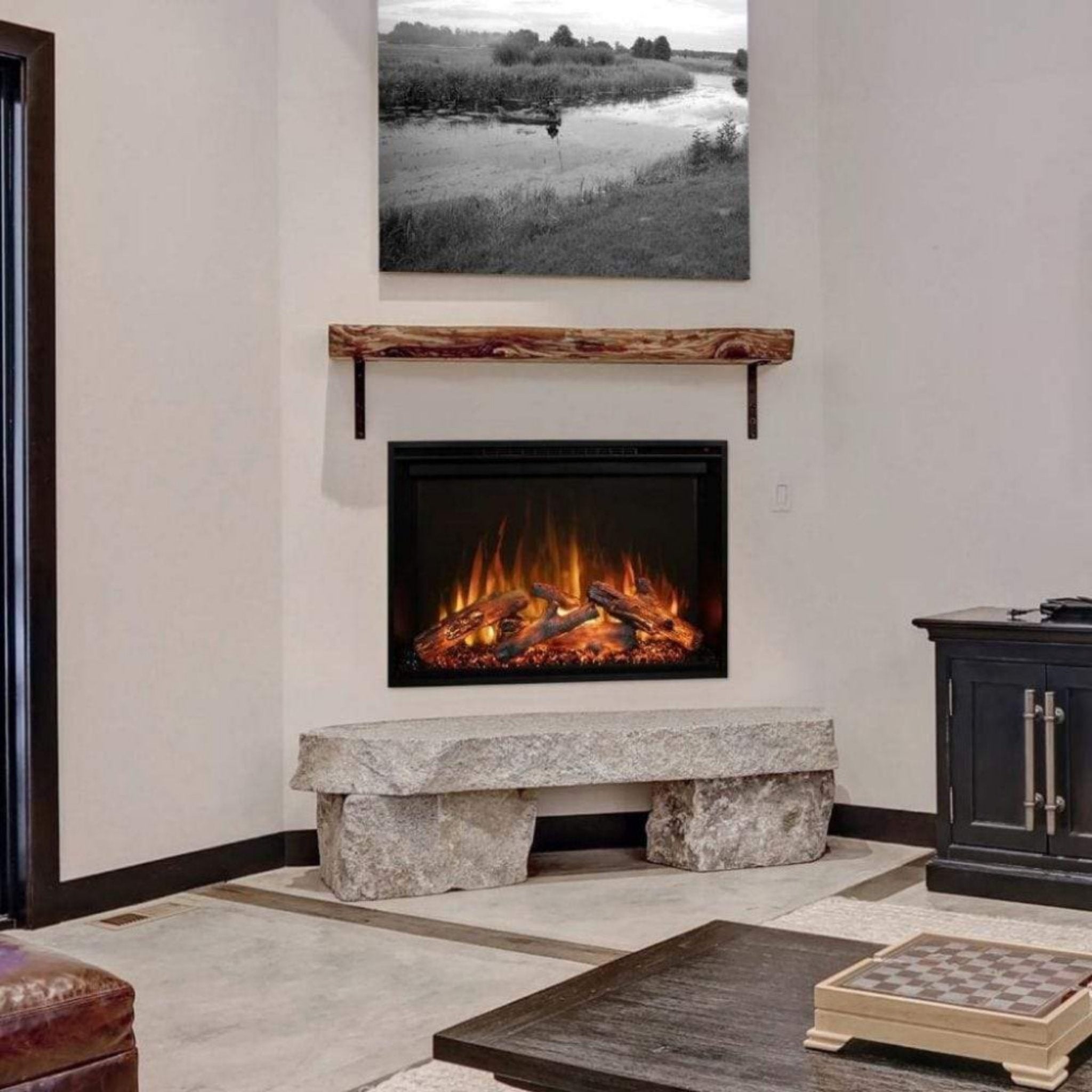 Modern Flames Redstone 42" Built-In Traditional Electric Fireplace [RS-4229] (SAK97326) - Energize Trek