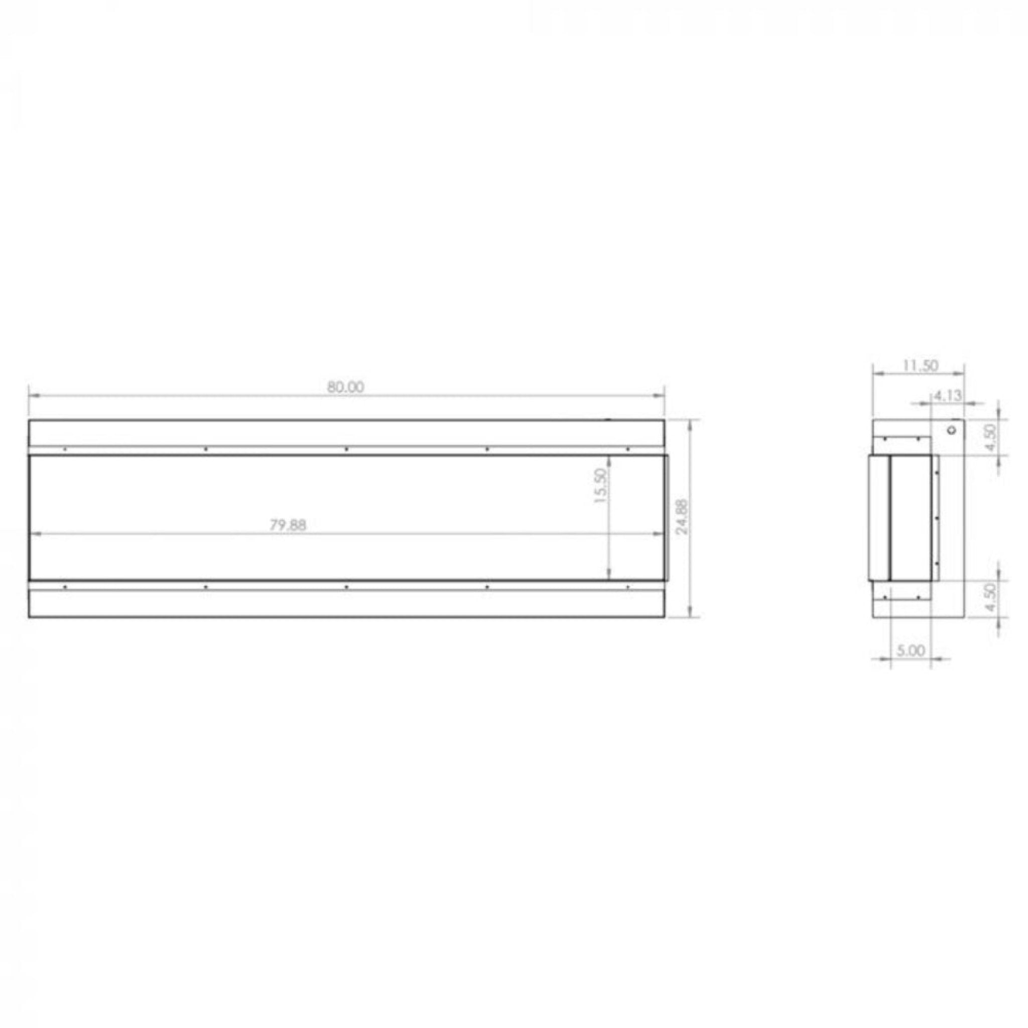 Modern Flames Redstone 42" Built-In Traditional Electric Fireplace [RS-4229] (SAK97326) - Energize Trek