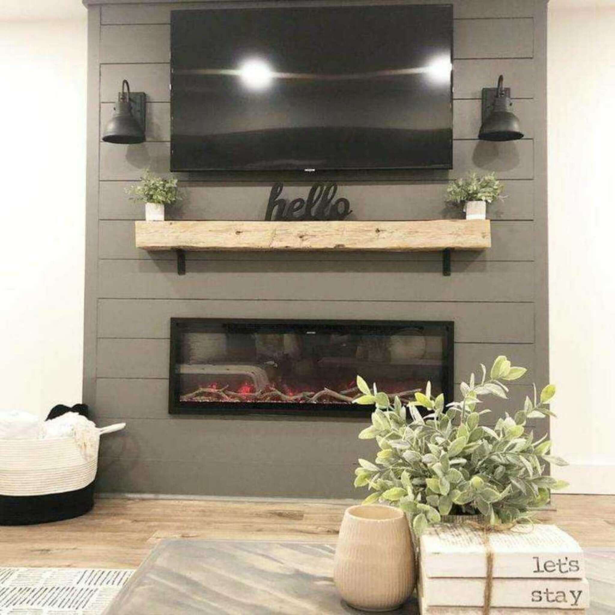 Modern Flames Spectrum Slimline 60" Built-In Linear Electric Fireplace [SPS-60B] (SAK81537) - Energize Trek