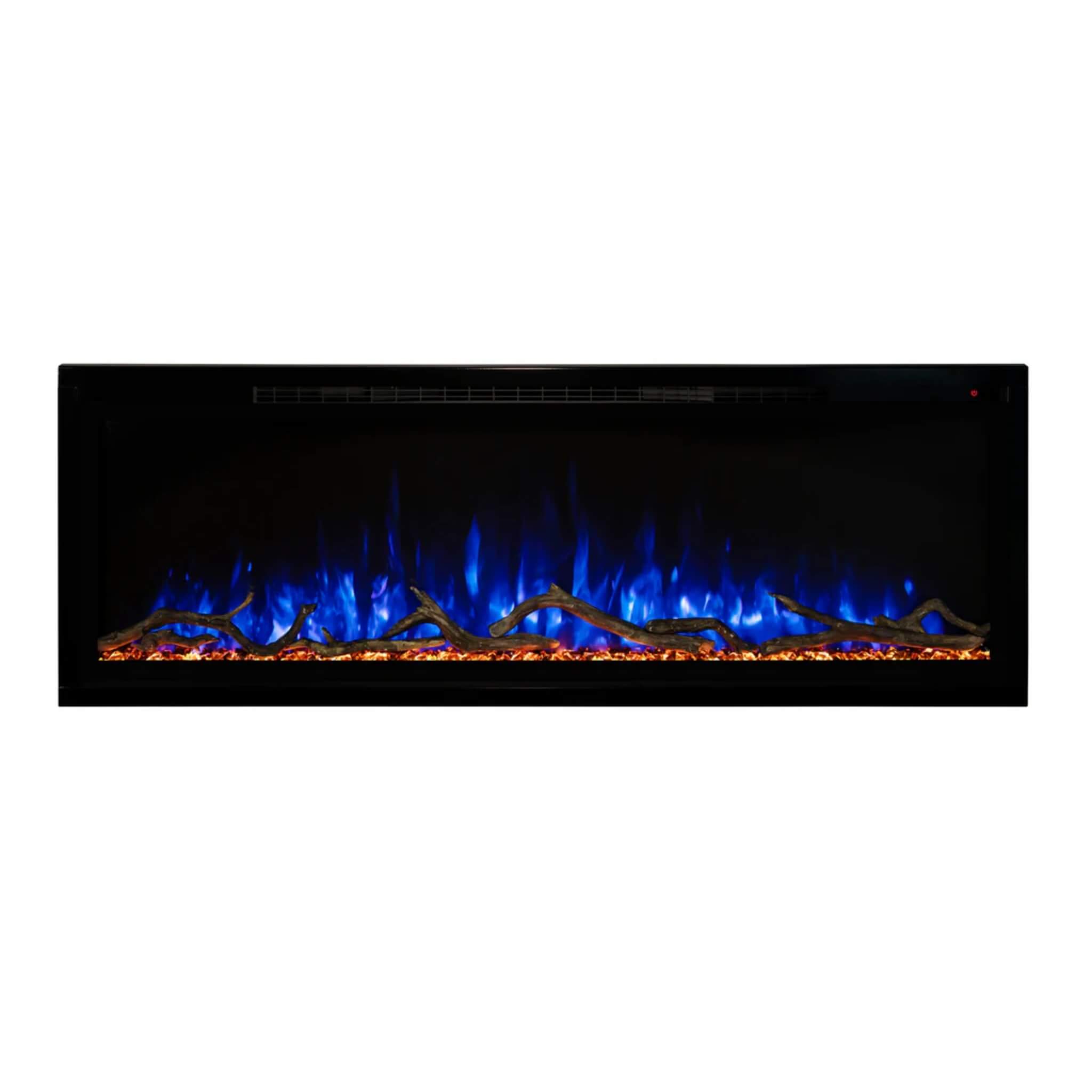 Modern Flames Spectrum Slimline 74" Built-In Linear Electric Fireplace [SPS-74B] (SAK73458) - Energize Trek