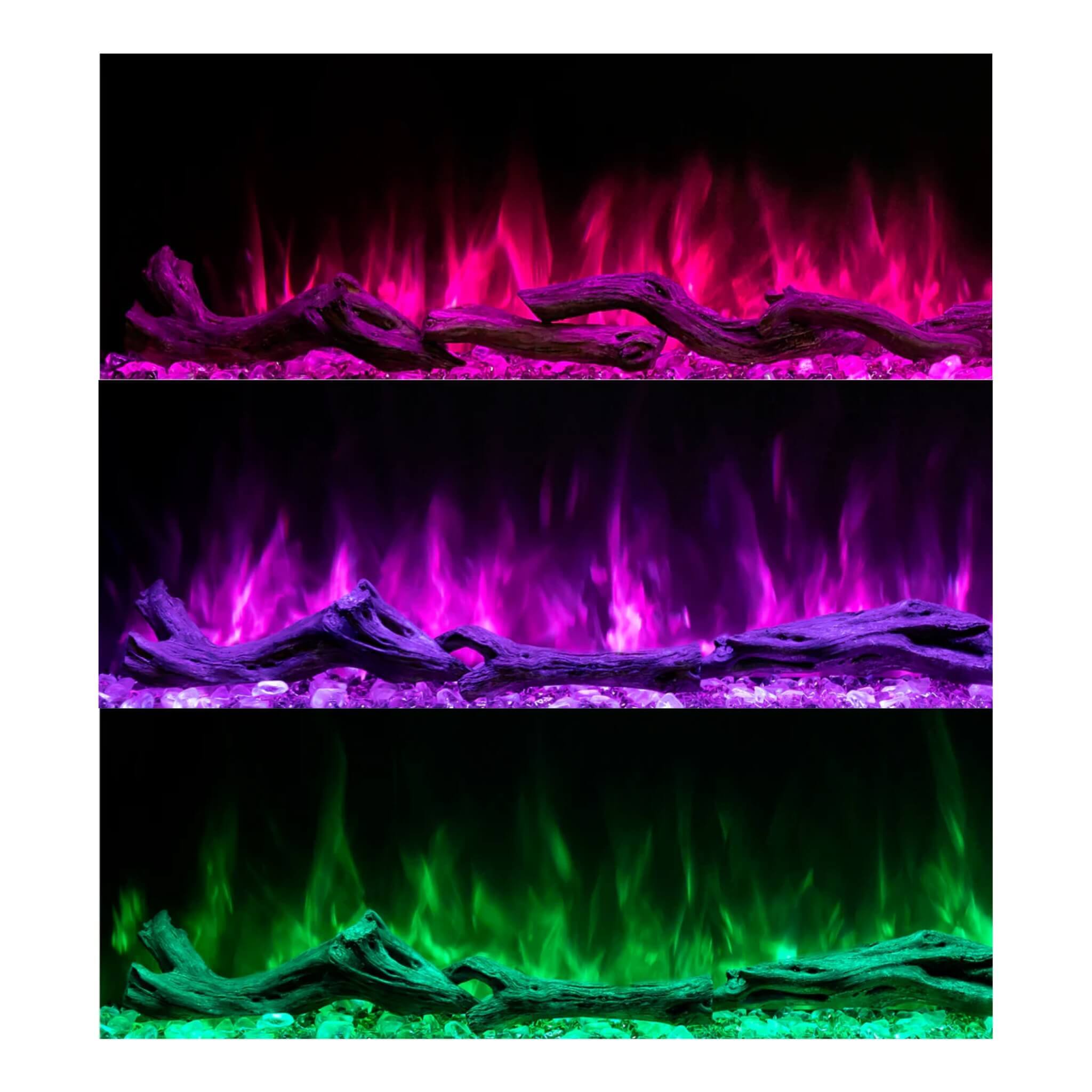 Modern Flames Landscape Pro Multi 44" Linear Multi-Sided Electric Fireplace [LPM-4416] (SAK12502) - Energize Trek