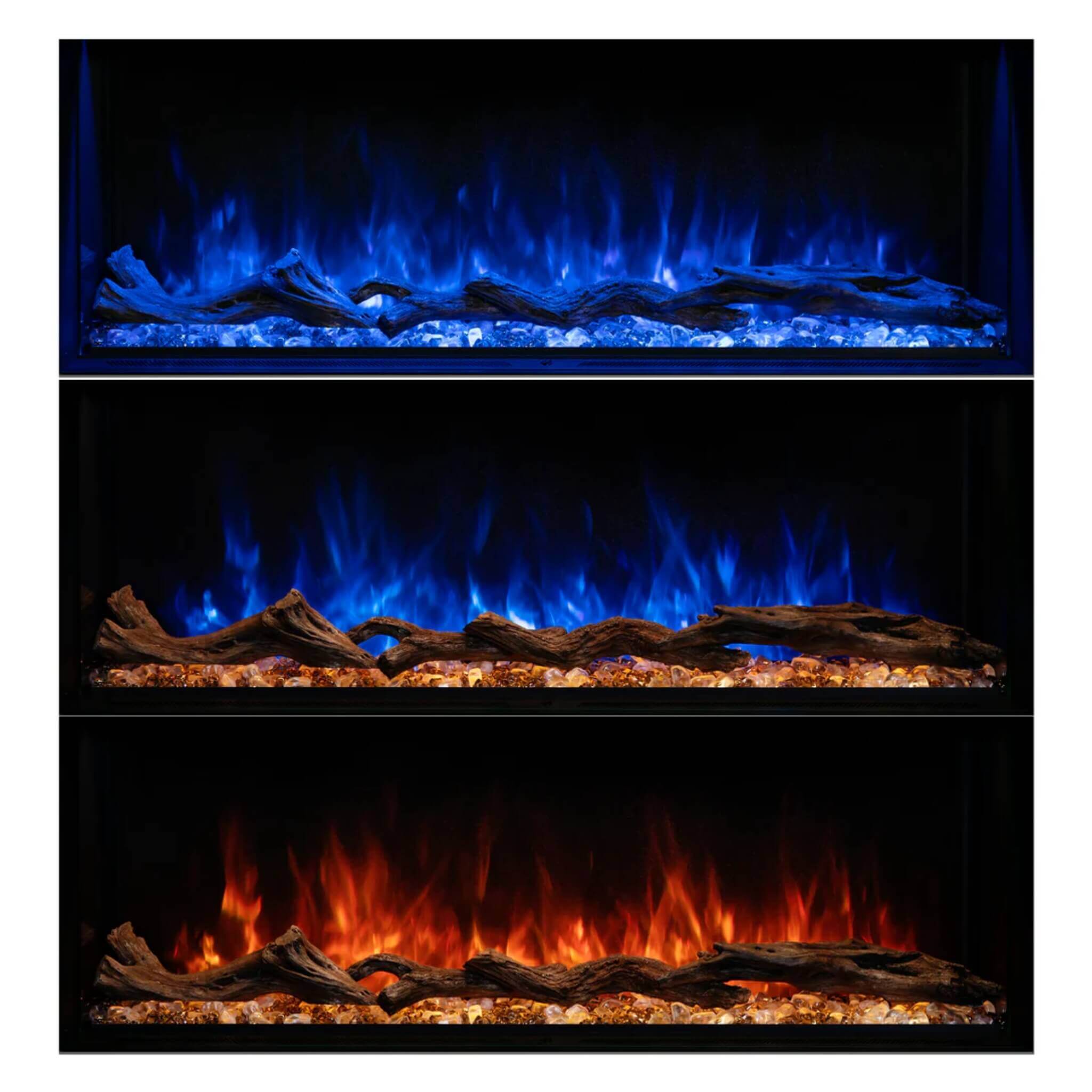 Modern Flames Landscape Pro Multi 44" Linear Multi-Sided Electric Fireplace [LPM-4416] (SAK12502) - Energize Trek