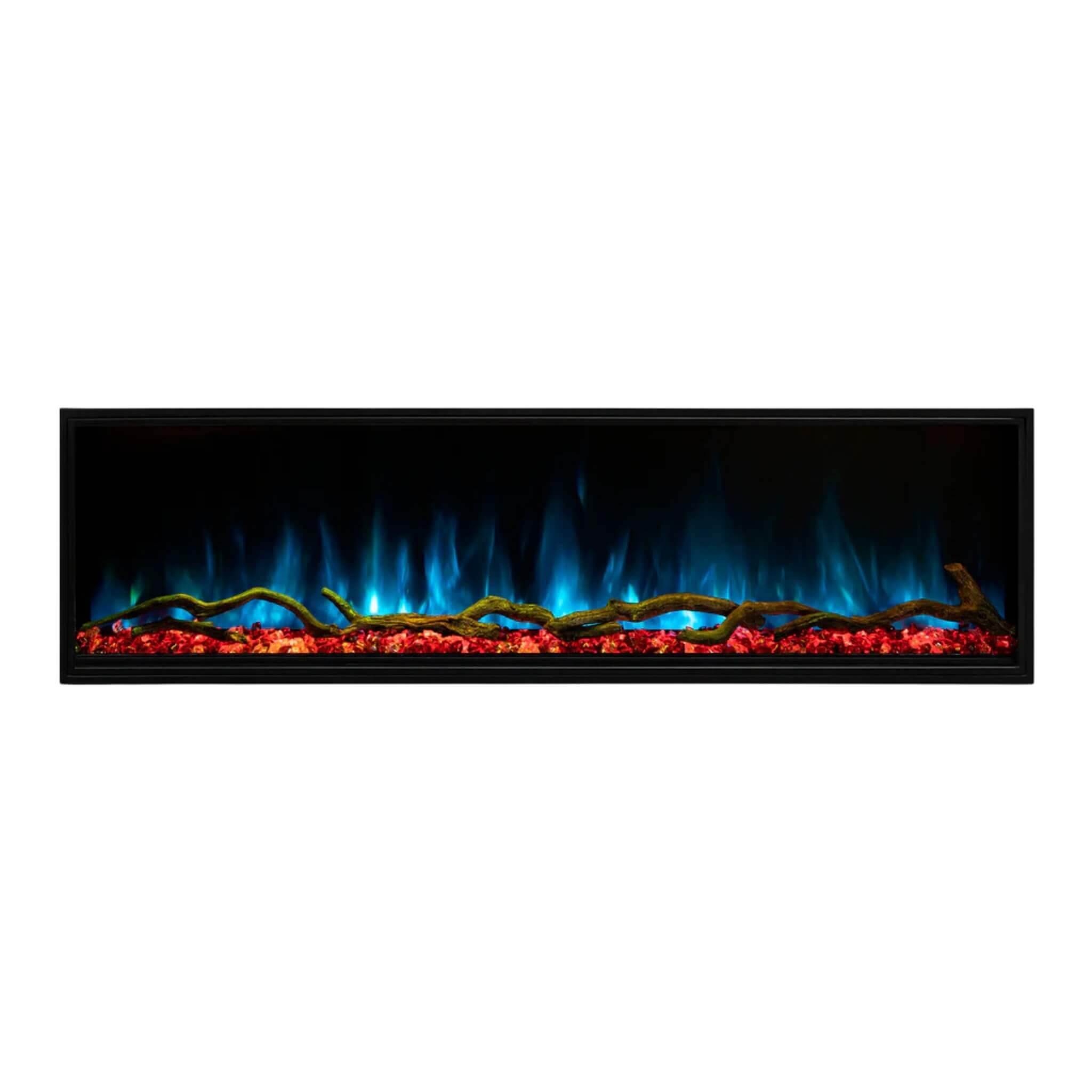 Modern Flames Landscape Pro Multi 56" Linear Multi-Sided Electric Fireplace With Hybrid Flame Technology [LPM-5616V2] (SAK67390) - Energize Trek