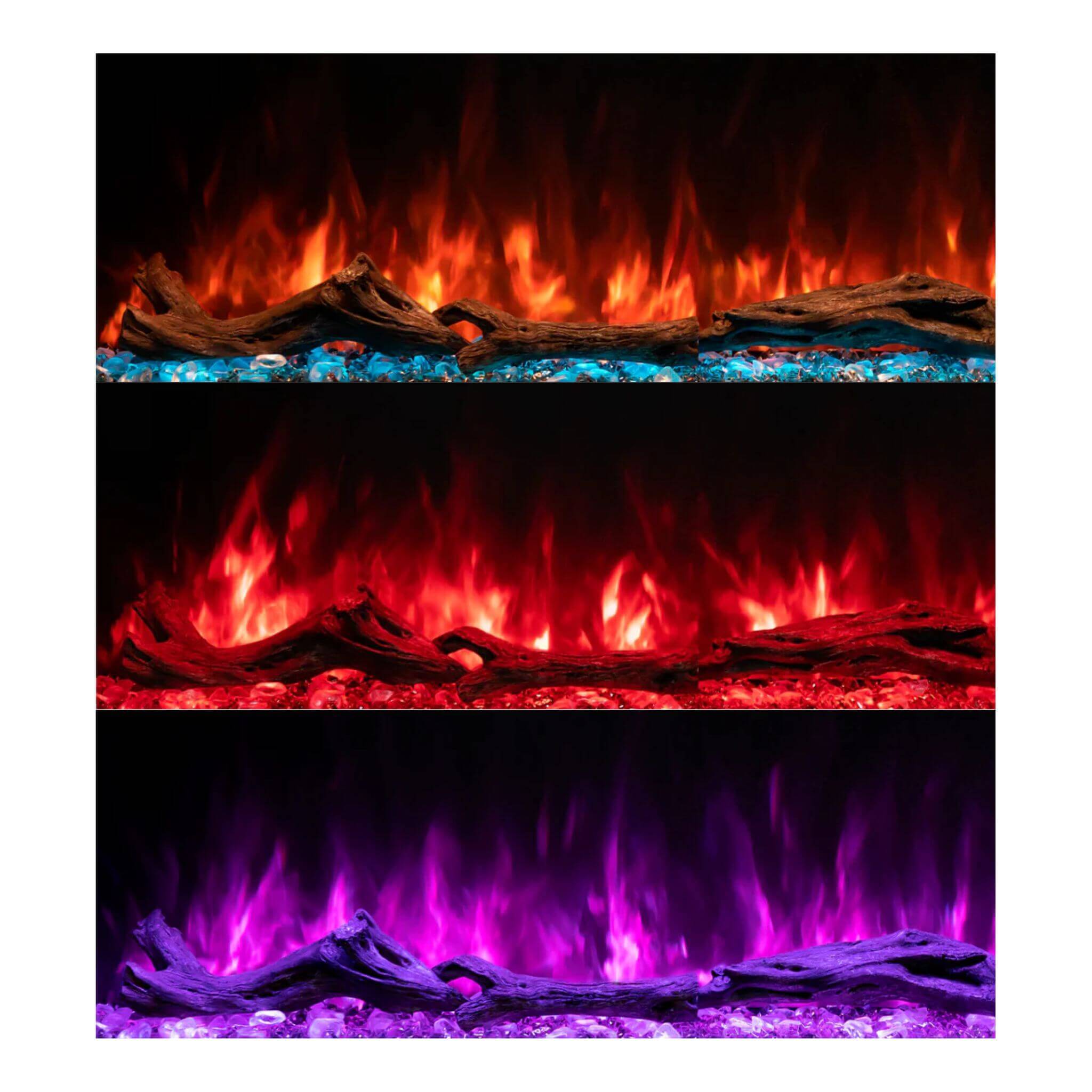 Modern Flames Landscape Pro Multi 68" Linear Multi-Sided Electric Fireplace [LPM-6816] (SAK15284) - Energize Trek
