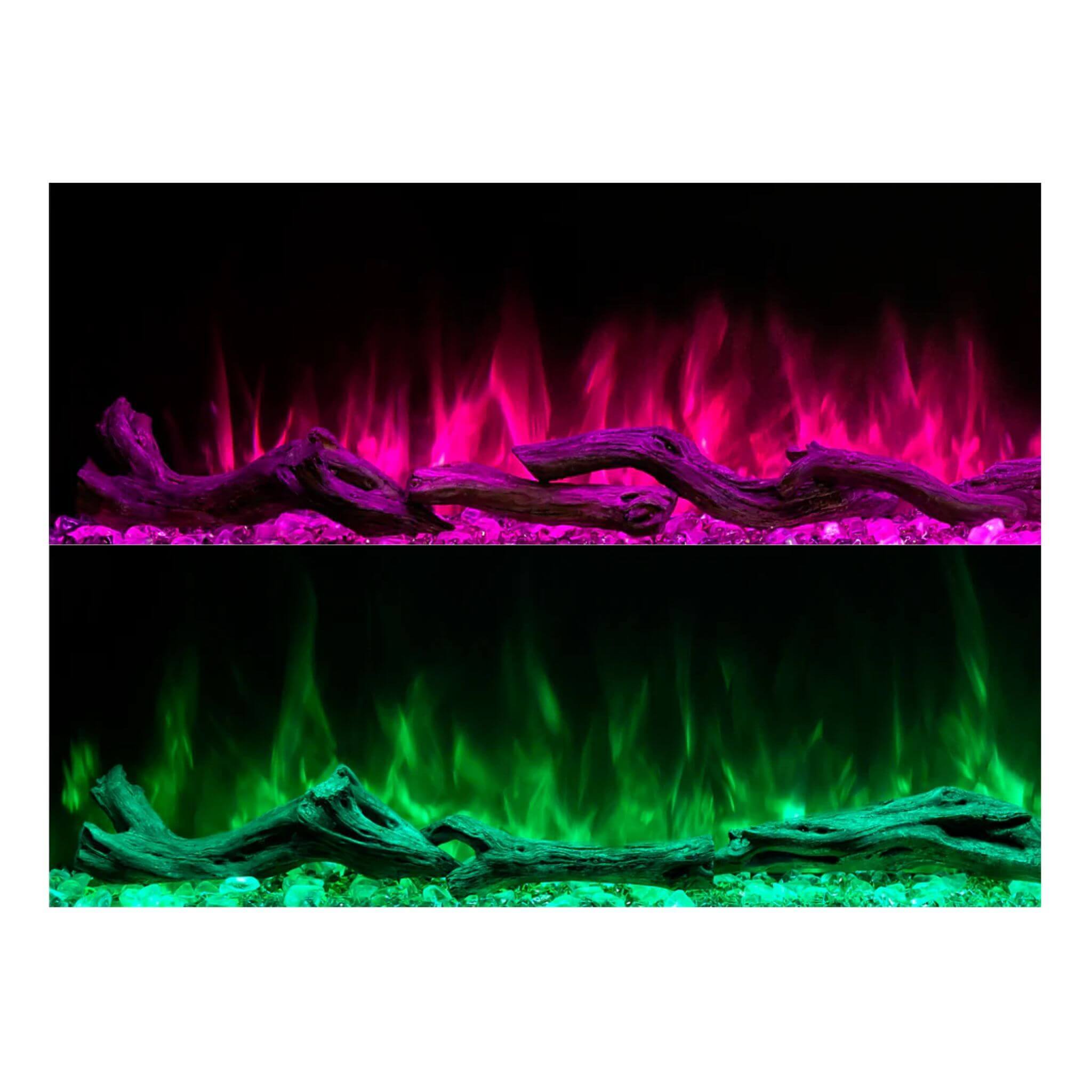 Modern Flames Landscape Pro Multi 68" Linear Multi-Sided Electric Fireplace [LPM-6816] (SAK15284) - Energize Trek
