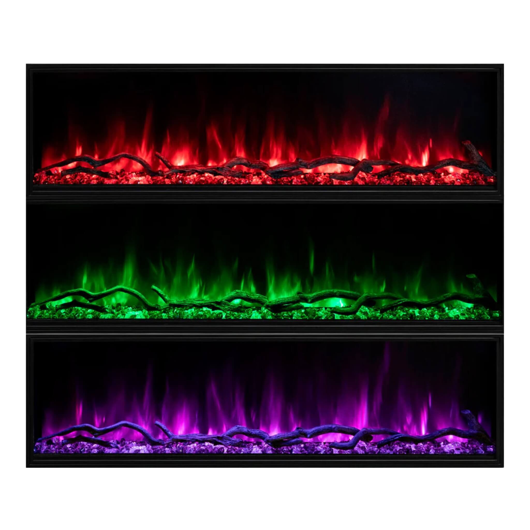 Modern Flames Landscape Pro Slim 56" Built-In Electric Fireplace With Wifi Control [LPS-5614] (SAK62153) - Energize Trek