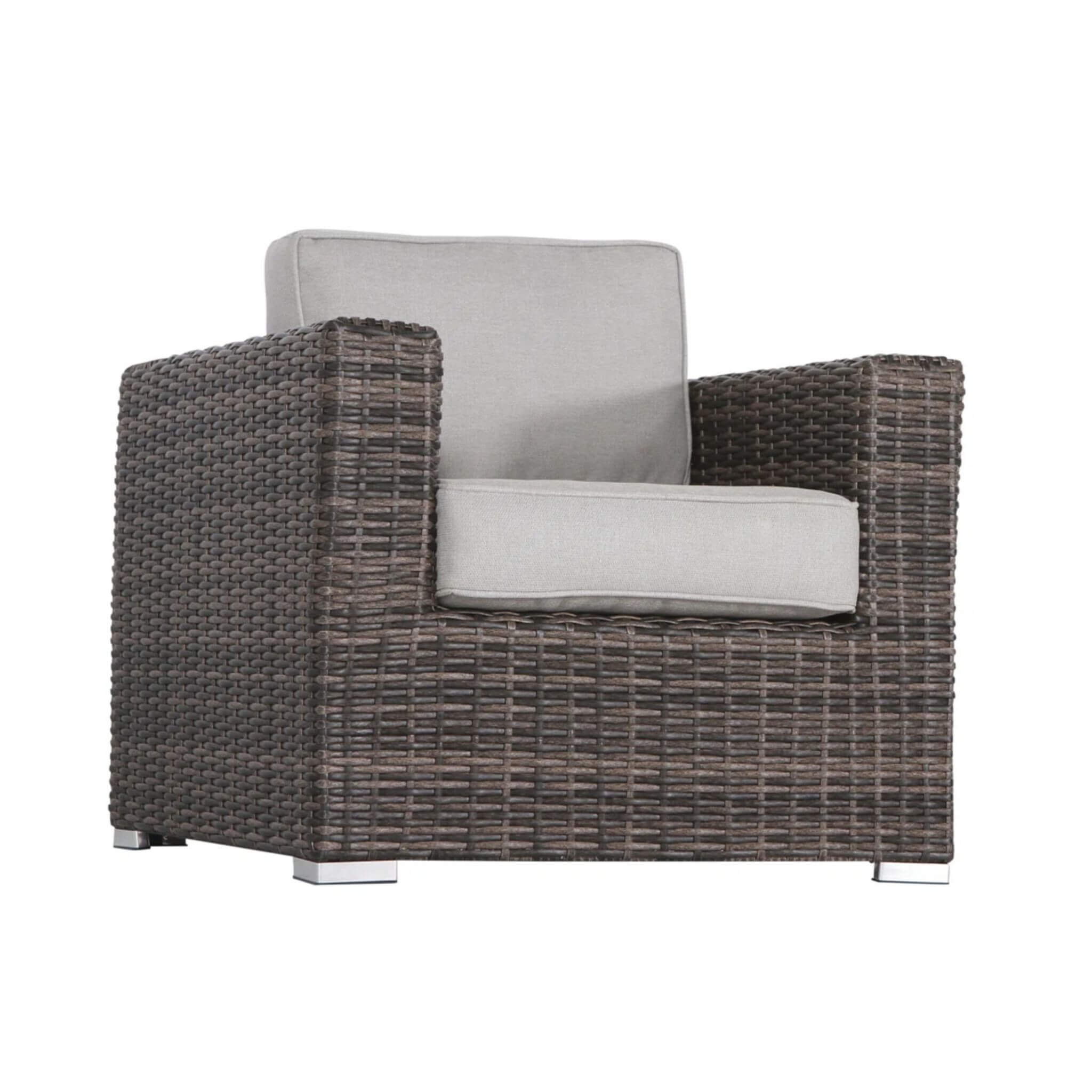 3-Piece Modular Rattan Patio Sofa Set With Weather-Resistant Cushions (SAK75321) - Energize Trek