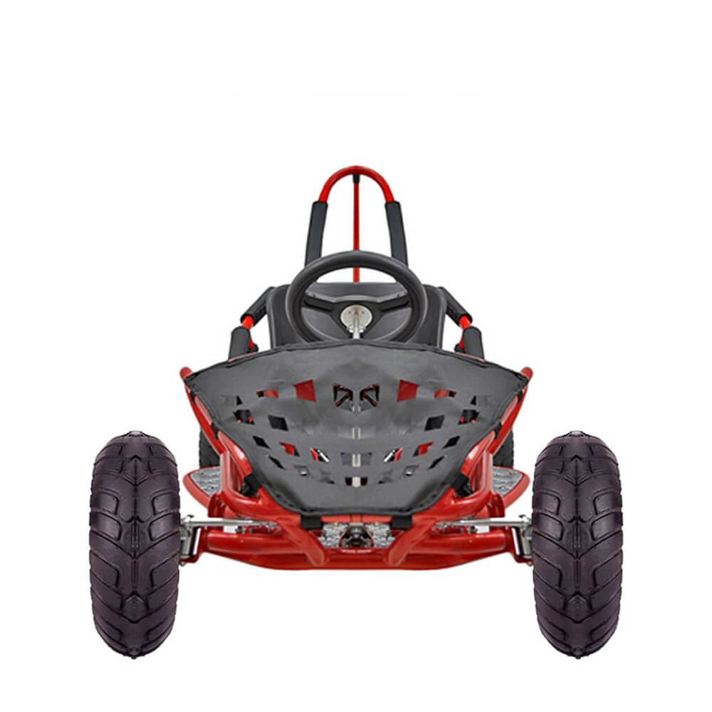 MotoTec 1000W 48V/12AH Electric Off-Road Go Kart, Red (97685241) - Energize Trek