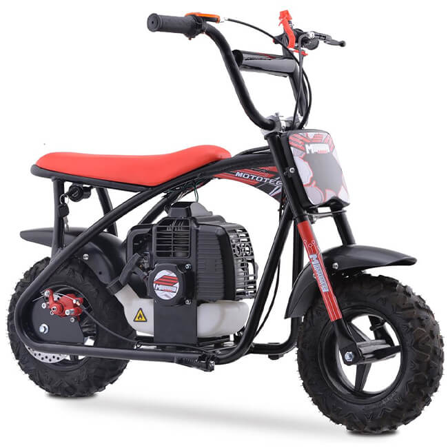 MotoTec Bandit 52CC 2-Stroke Kids Gas Mini Bike (SAK58568) - Energize Trek