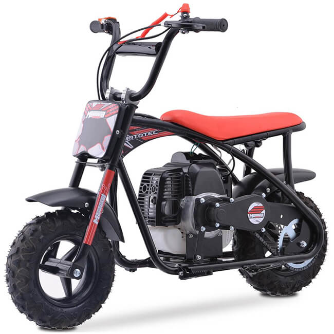 MotoTec Bandit 52CC 2-Stroke Kids Gas Mini Bike (SAK58568) - Energize Trek