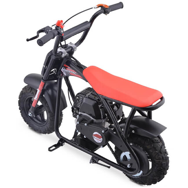 MotoTec Bandit 52CC 2-Stroke Kids Gas Mini Bike (SAK58568) - Energize Trek