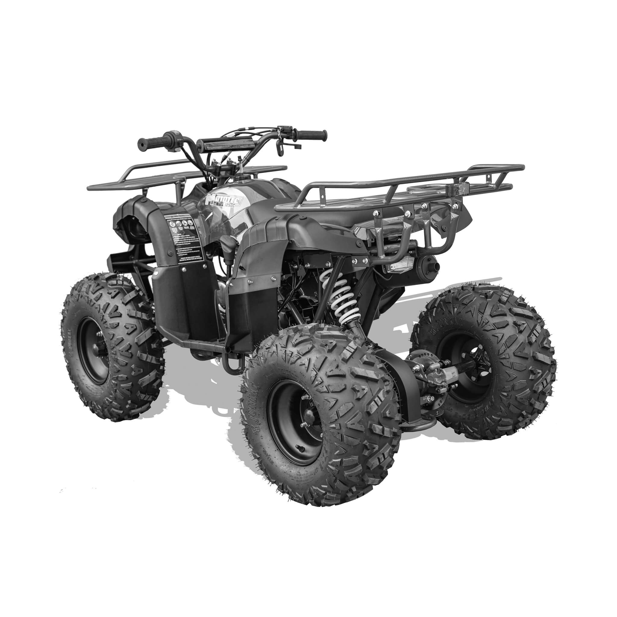 MotoTec Bull 125CC 4-Stroke Mini Kids 4 Wheeler Gas ATV Quad (SAK64813) - Energize Trek