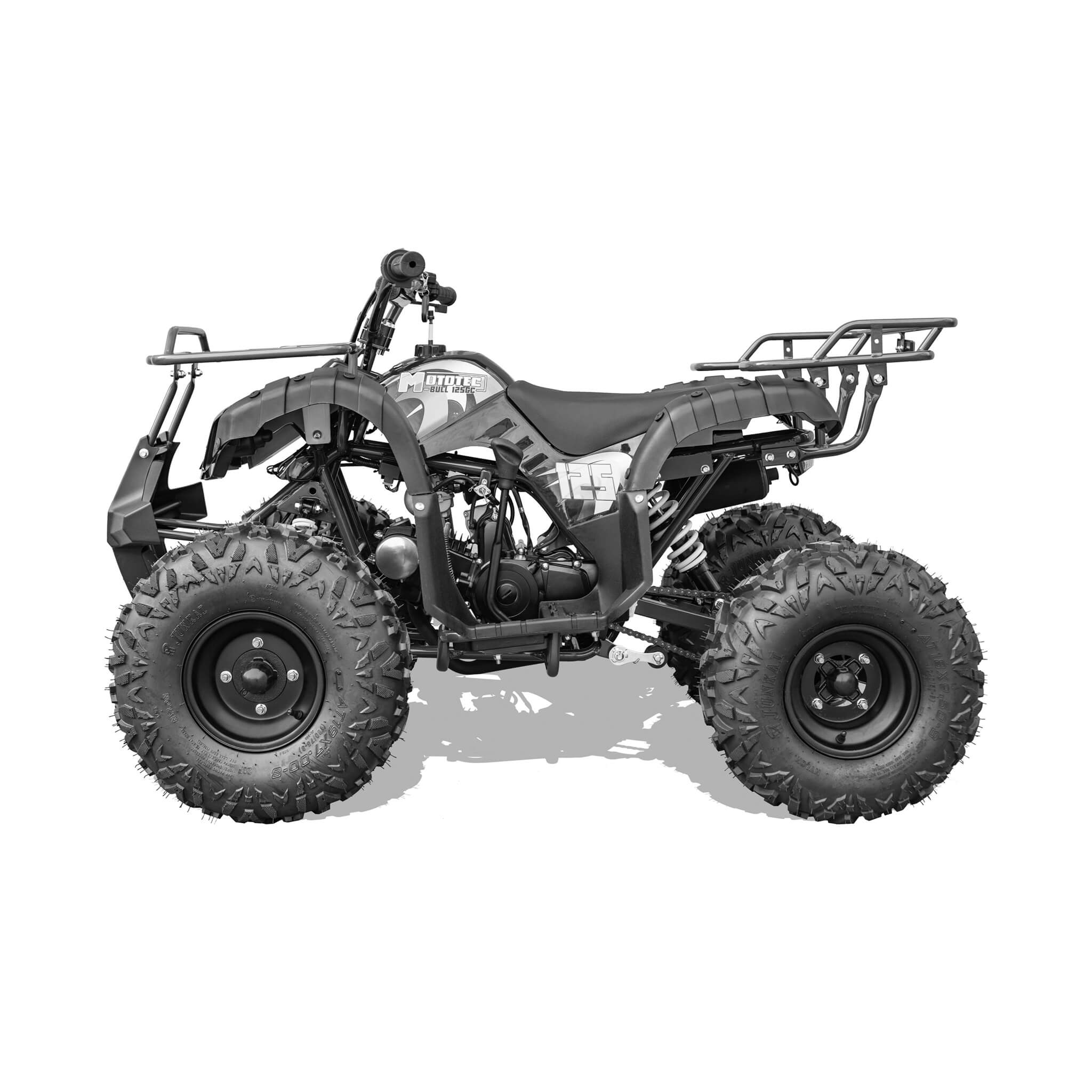 MotoTec Bull 125CC 4-Stroke Mini Kids 4 Wheeler Gas ATV Quad (SAK64813) - Energize Trek