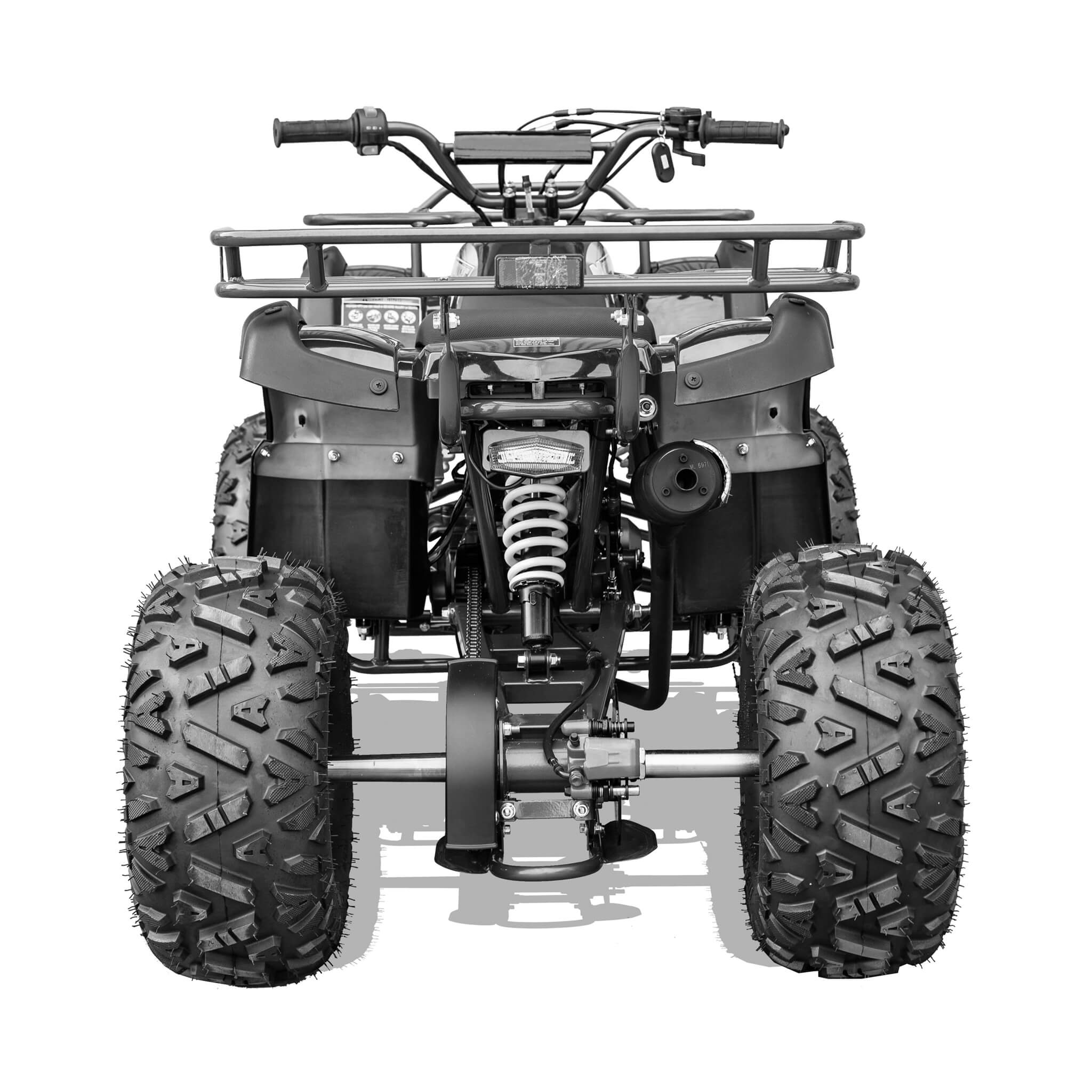 MotoTec Bull 125CC 4-Stroke Mini Kids 4 Wheeler Gas ATV Quad (SAK64813) - Energize Trek