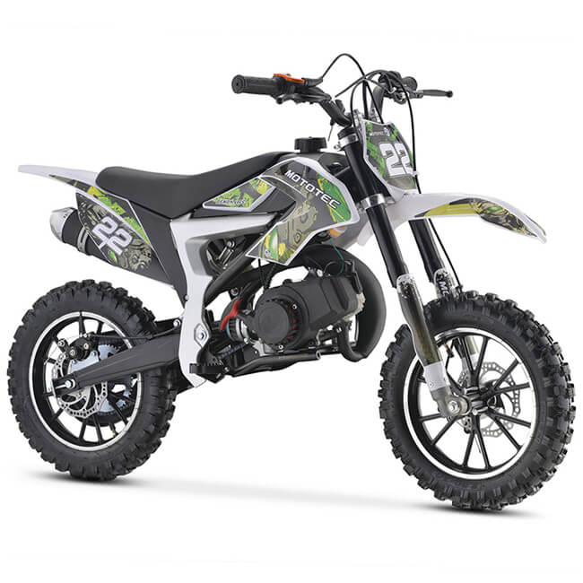 MotoTec Demon 50CC 2-Stroke Kids Gas Dirt Bike (SAK76541) - Energize Trek