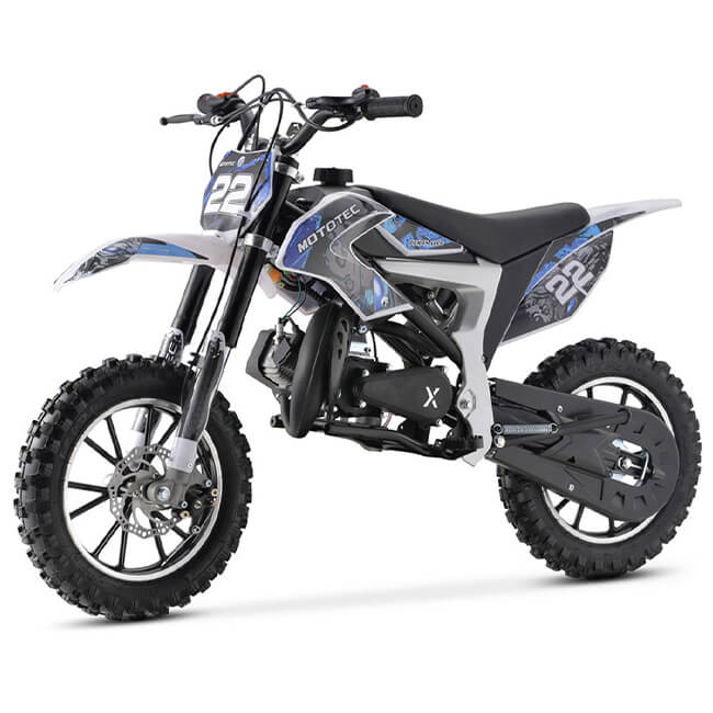 MotoTec Demon 50CC 2-Stroke Kids Gas Dirt Bike (SAK76541) - Energize Trek