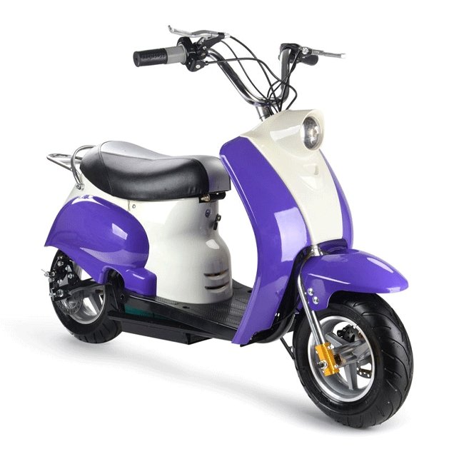 MotoTec EM 24V/12AH 350W Kids Electric Ride-On Scooter (94639816) - Energize Trek