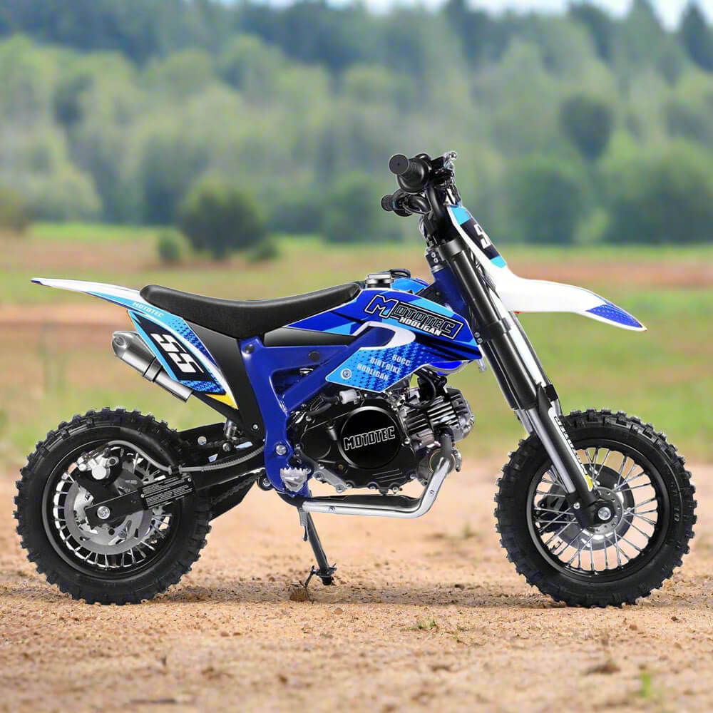 MotoTec Hooligan 60CC 4-Stroke Gas Dirt Bike (SAK28044) - Energize Trek