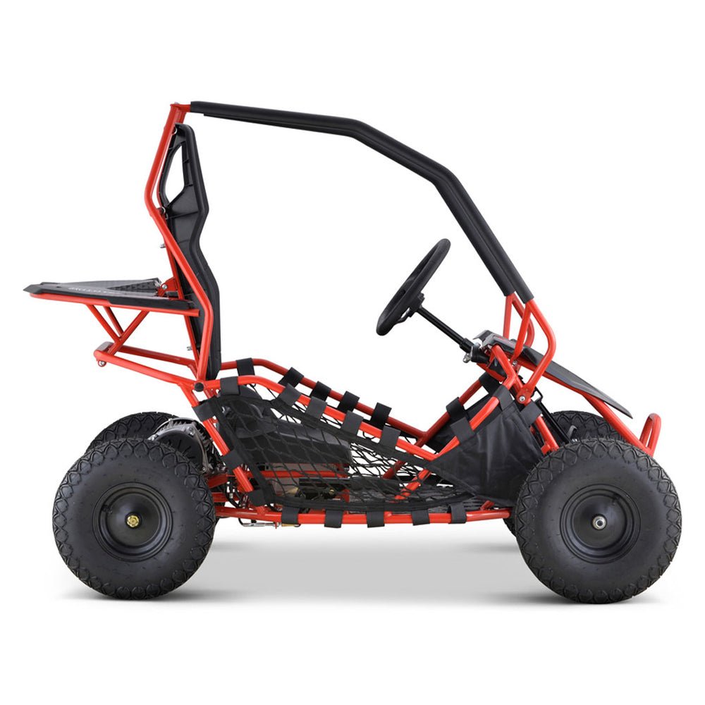 MotoTec Maverick 36V/36AH Red Electric Battery Powered Go Kart, 1000W (96358241) - Energize Trek
